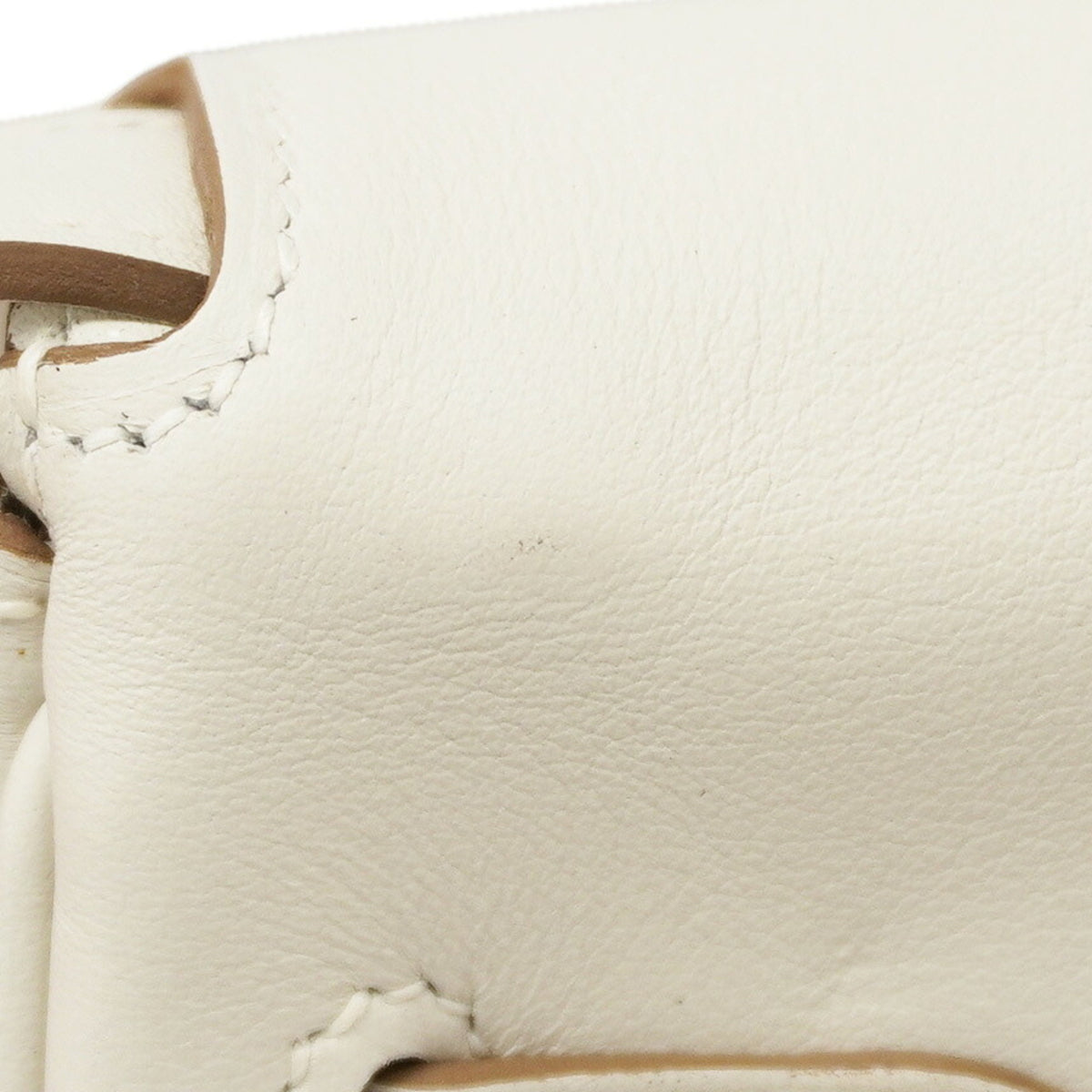Hermes White Swift Leather Fanny Pack (Pre-Owned)