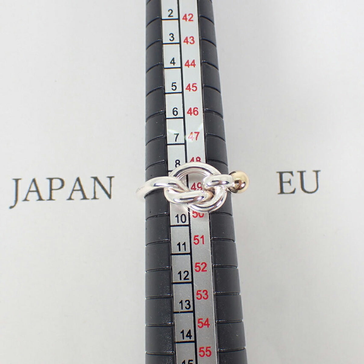 Tiffany Yellow Gold (18K) Sterling Silver 925 Band Ring (Pre-Owned)