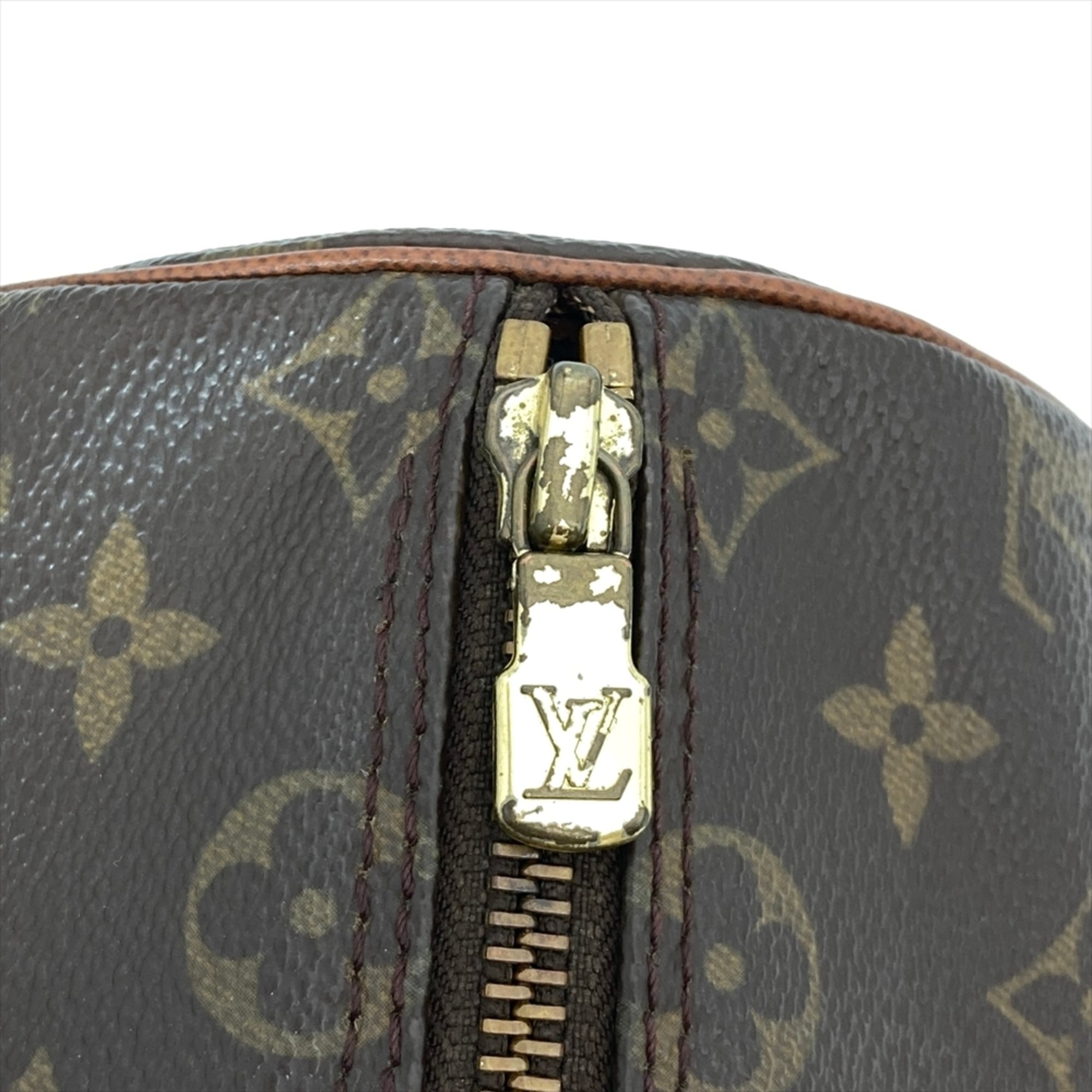 Louis Vuitton Brown Monogram Canvas Shoulder Bag (Pre-Owned)