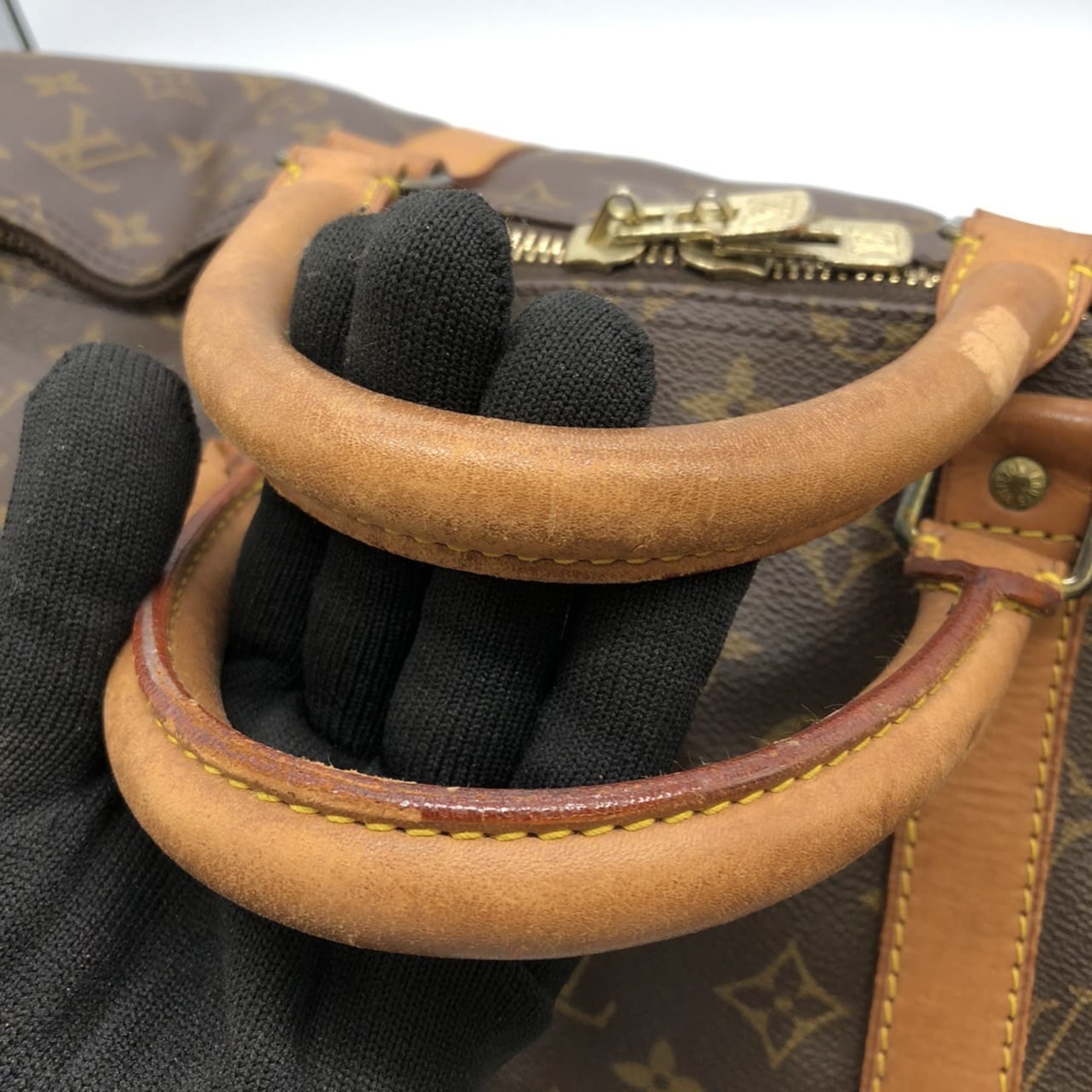 Louis Vuitton Brown Monogram Monogram Boston Bag (Pre-Owned)