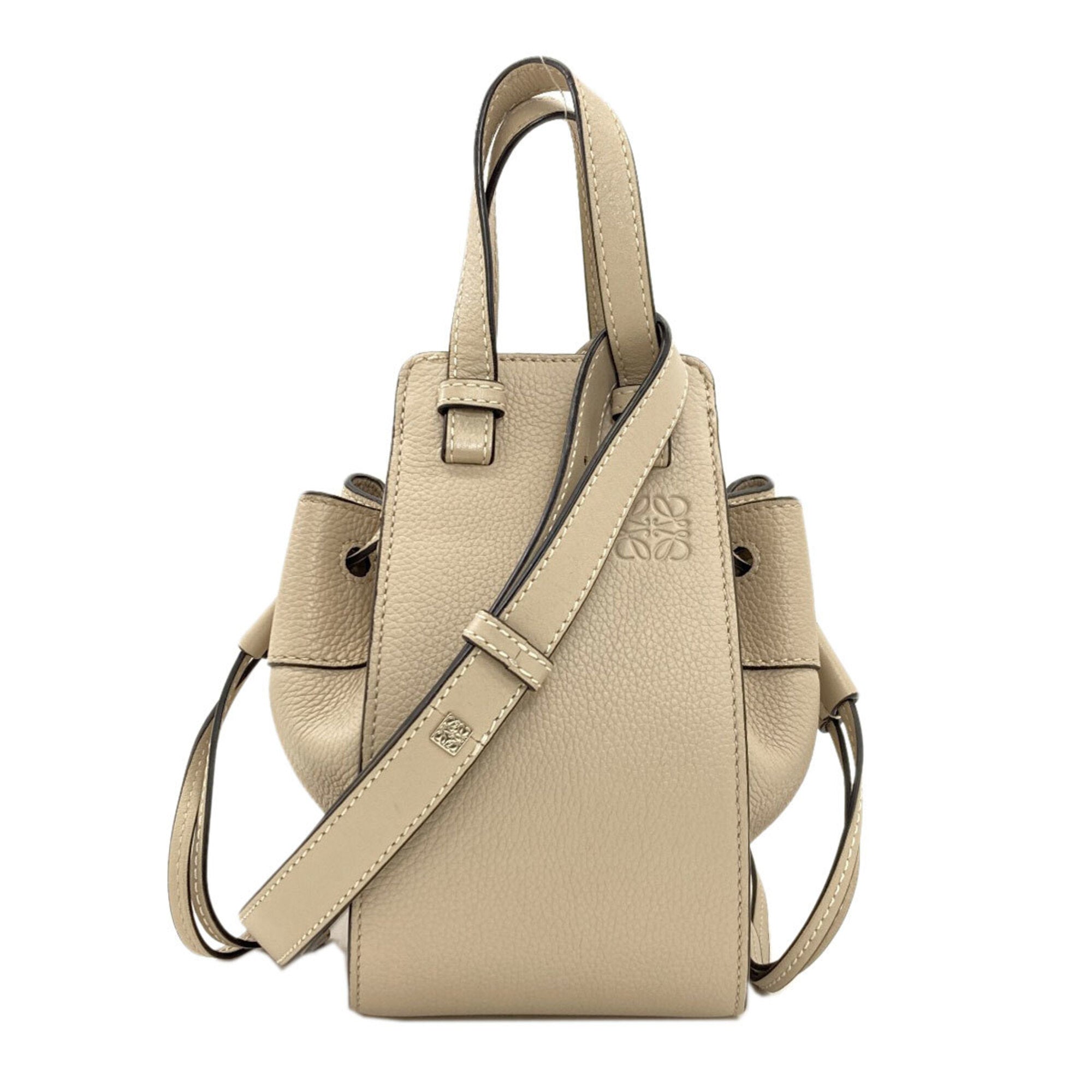 Loewe Beige Leather Handbag (Pre-Owned)