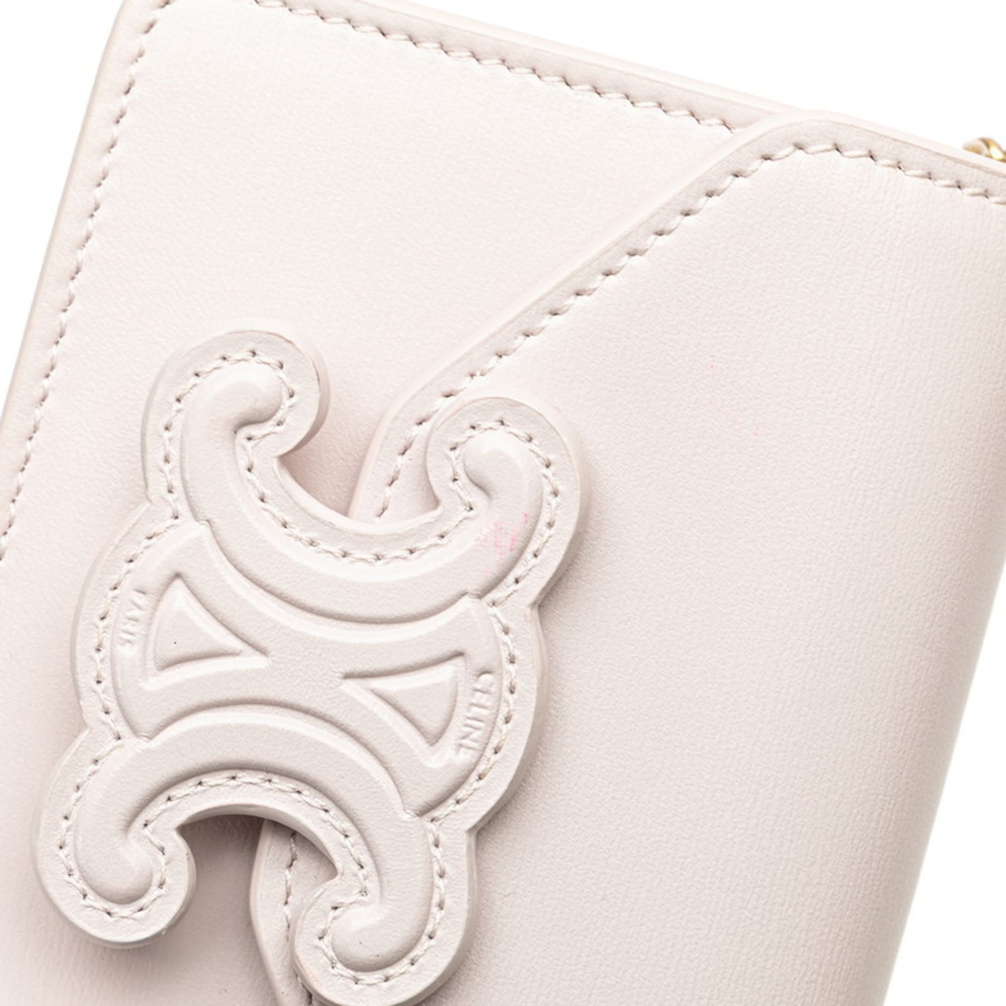Celine Pink Leather Shoulder Bag (Pre-Owned)