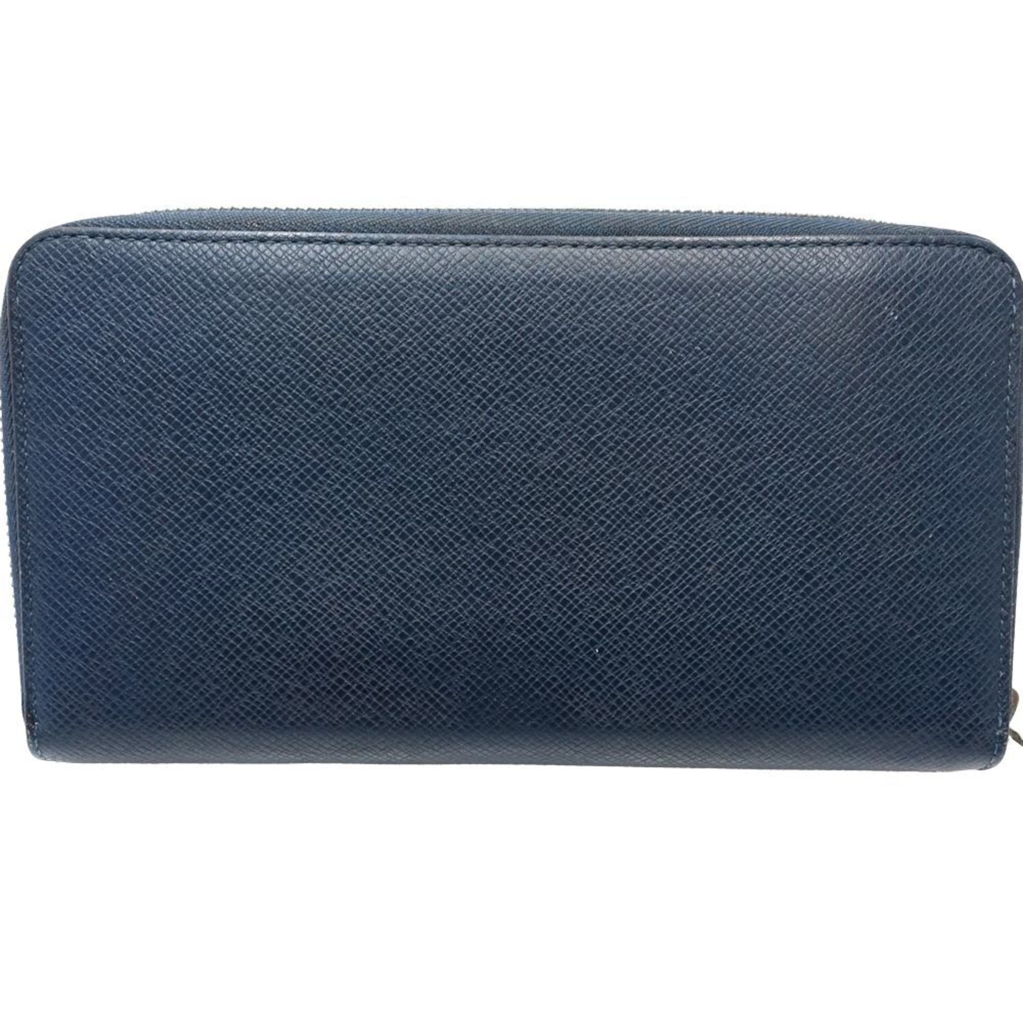 Louis Vuitton Ocean Leather Long Wallet (Bi-Fold) (Pre-Owned)