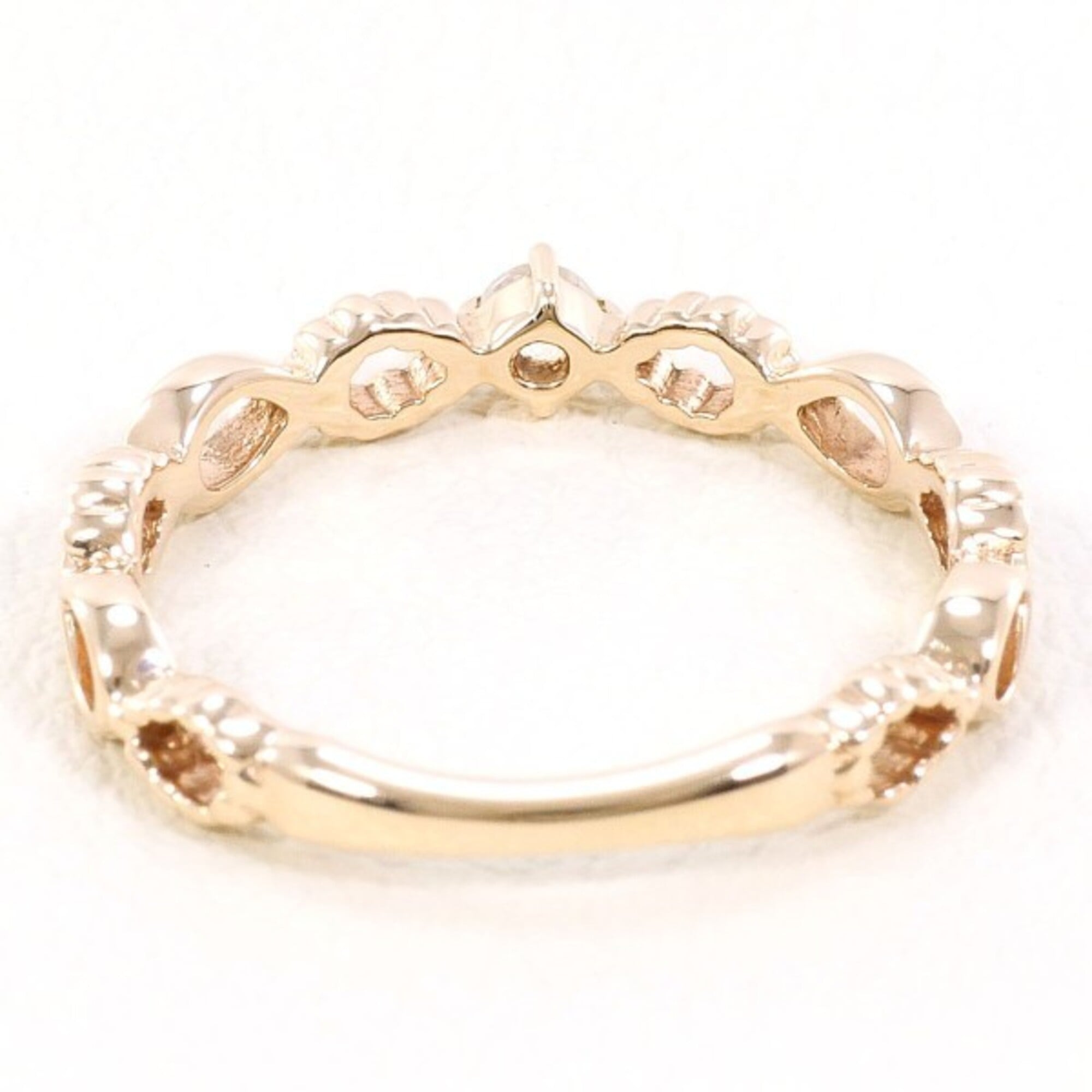 Nojess Blue Yellow Gold Yellow Gold (10K) Band Ring (Pre-Owned)