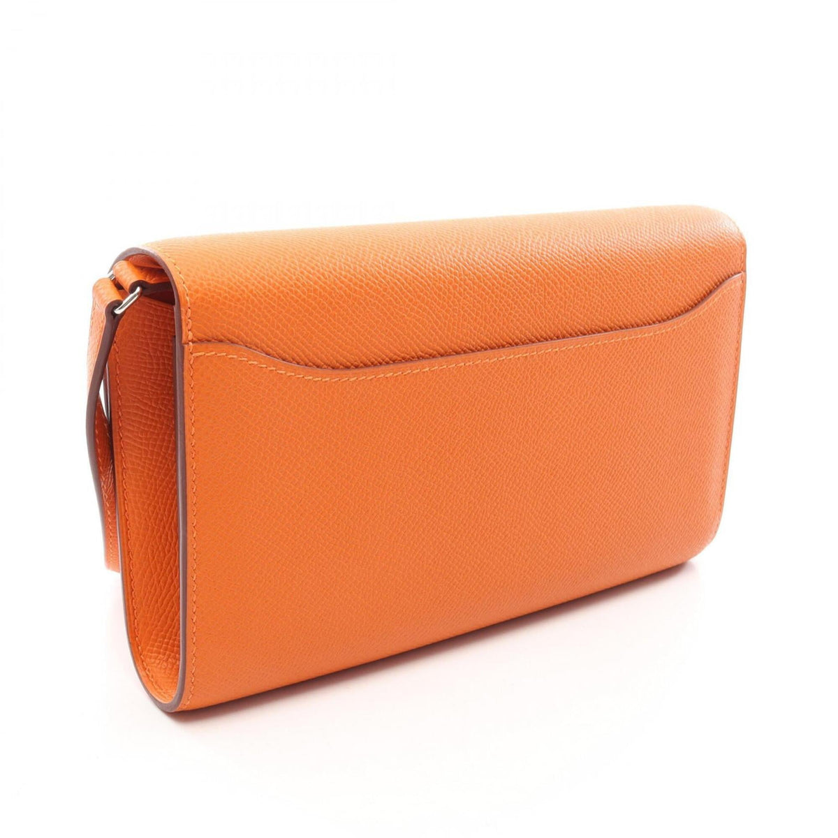 Hermes Orange Epsom Leather Leather Handbag Shoulder Bag (Pre-Owned)