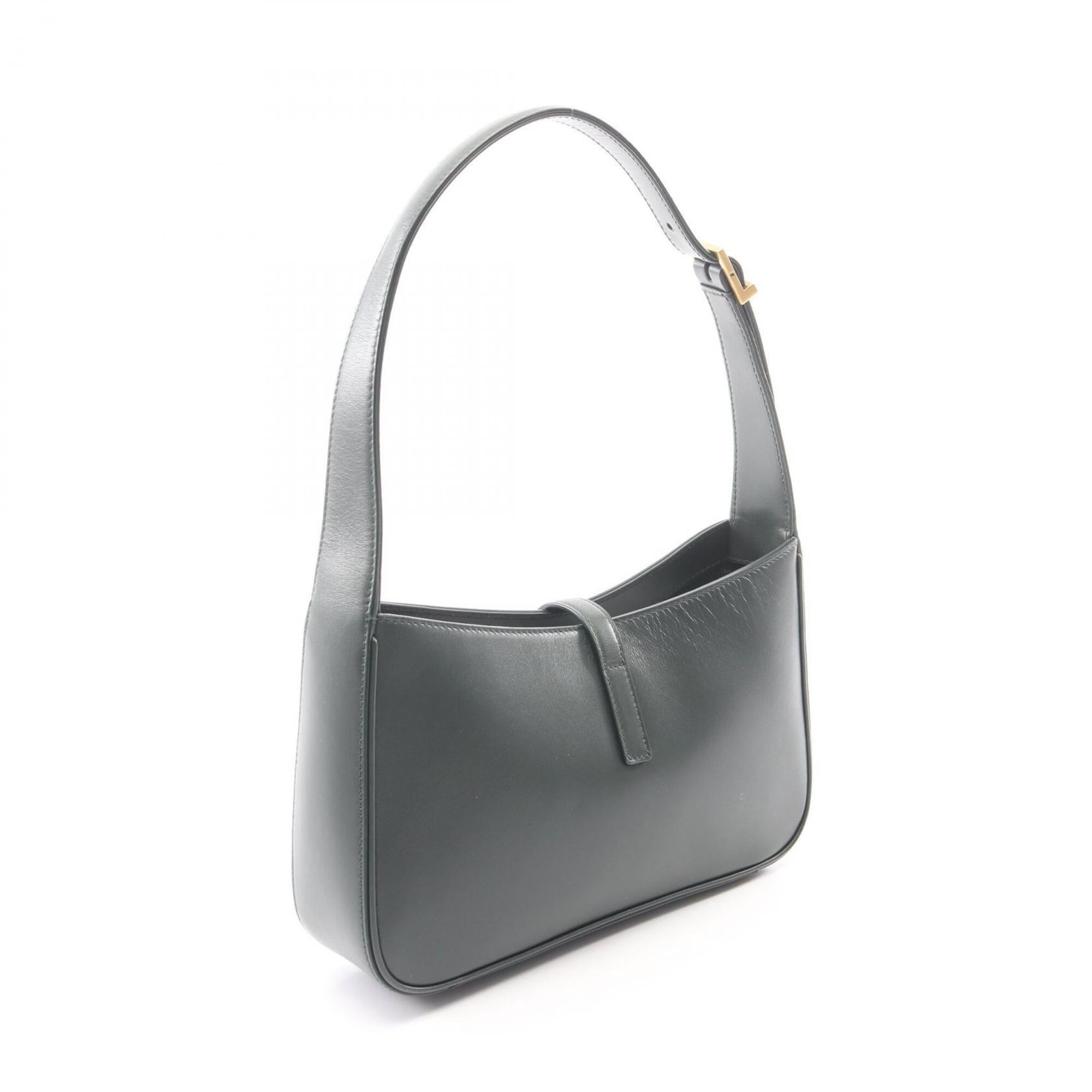 Yves Saint Laurent Green Leather Handbag (Pre-Owned)