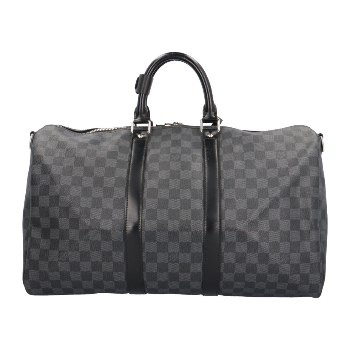 Louis Vuitton Damier Graphite Black Gray Damier Graphite Boston Bag (Pre-Owned)