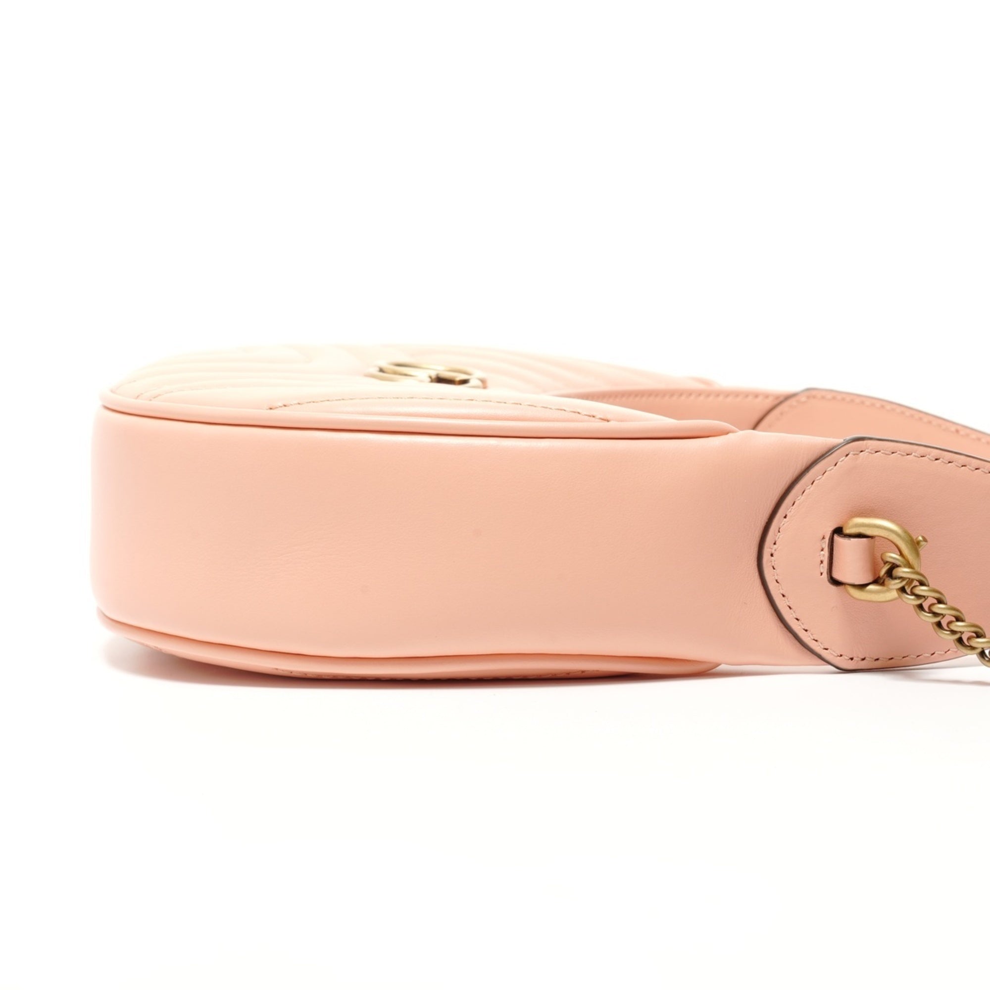 Gucci Gg Marmont Pink Shoulder Bag (Pre-Owned)