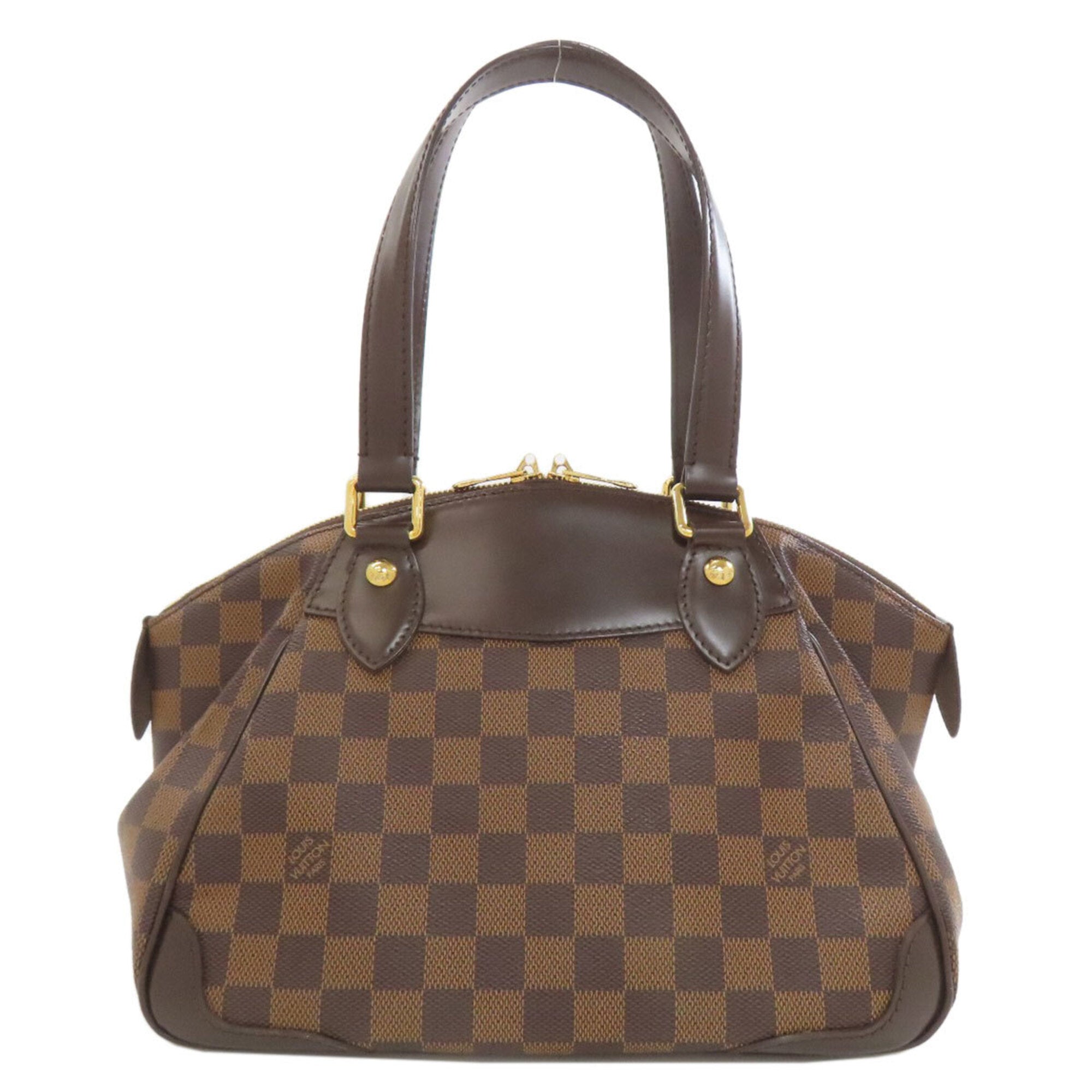 Louis Vuitton Brown Damier Canvas Ebene Damier Canvas Handbag (Pre-Owned)