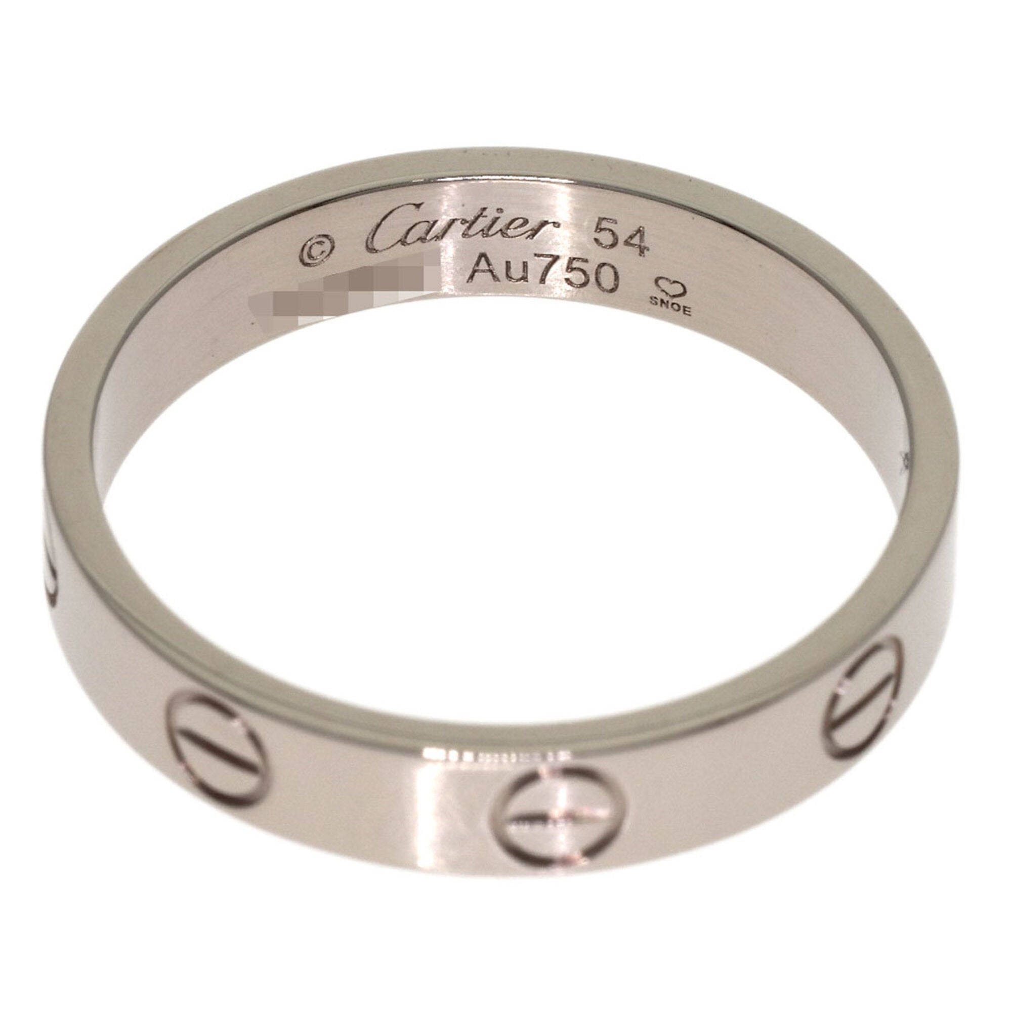 Cartier White Gold (18K) Band Ring (Pre-Owned)