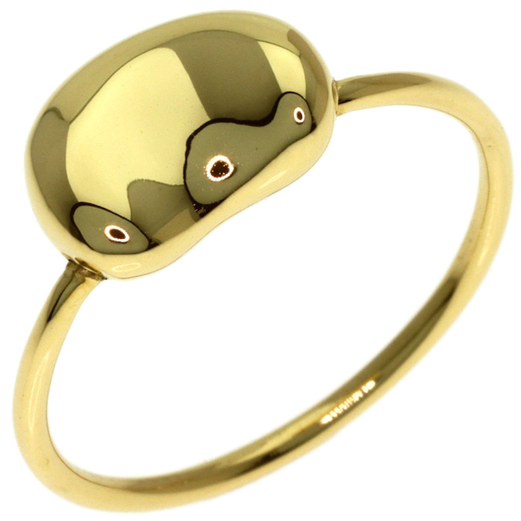Tiffany Bean Yellow Gold (18K) Band Ring (Pre-Owned)