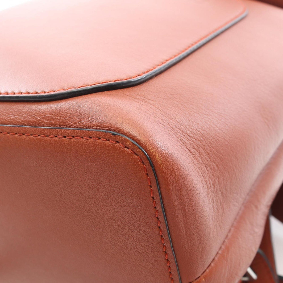 Loewe Brown Leather Backpack (Pre-Owned)