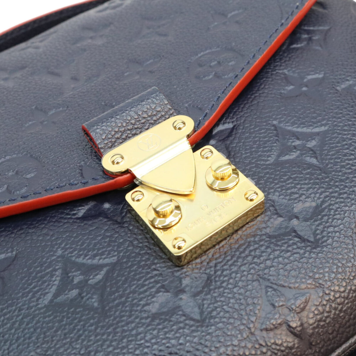 Louis Vuitton Navy Monogram Empreinte Shoulder Bag (Pre-Owned)