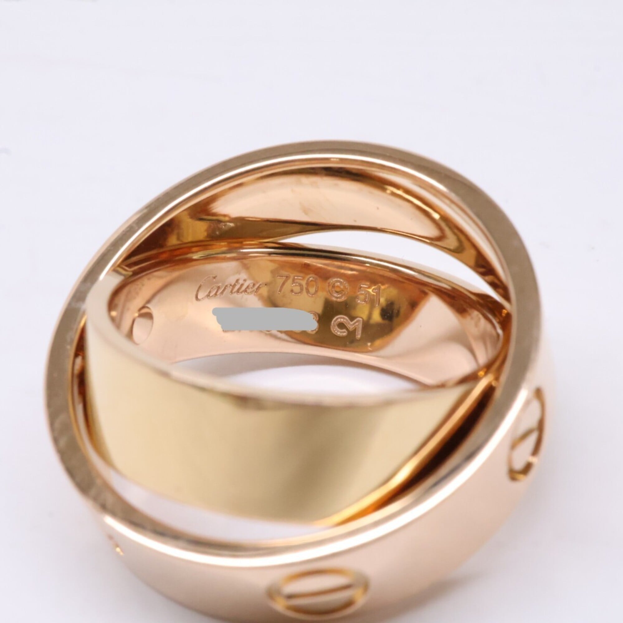 Cartier Yellow Gold Yellow Gold (18K) Band Ring (Pre-Owned)