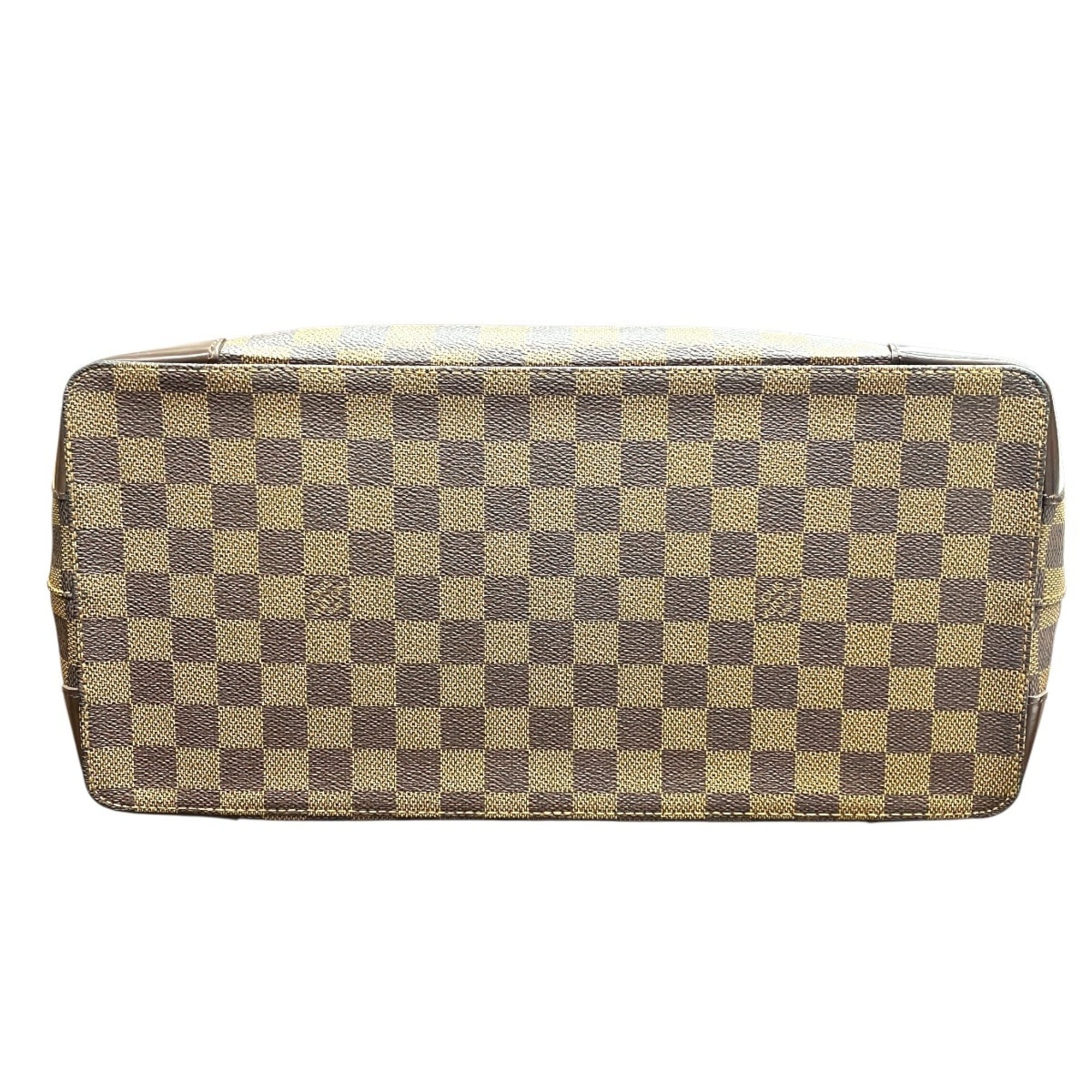Louis Vuitton Damier Canvas Damier Canvas Leather Shoulder Bag (Pre-Owned)