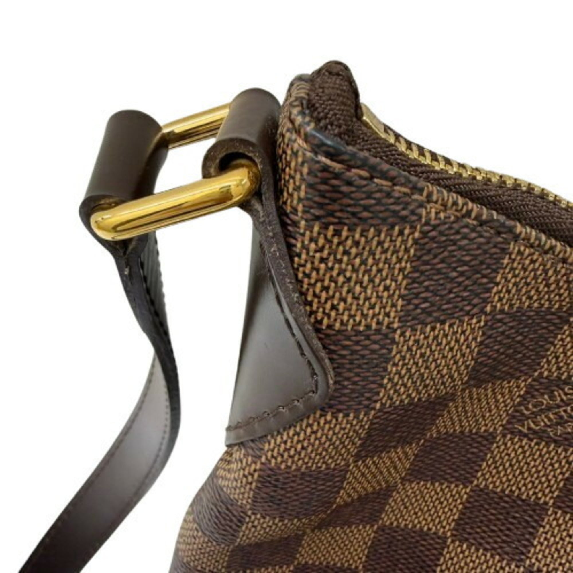 Louis Vuitton Brown Coated Canvas Shoulder Bag (Pre-Owned)