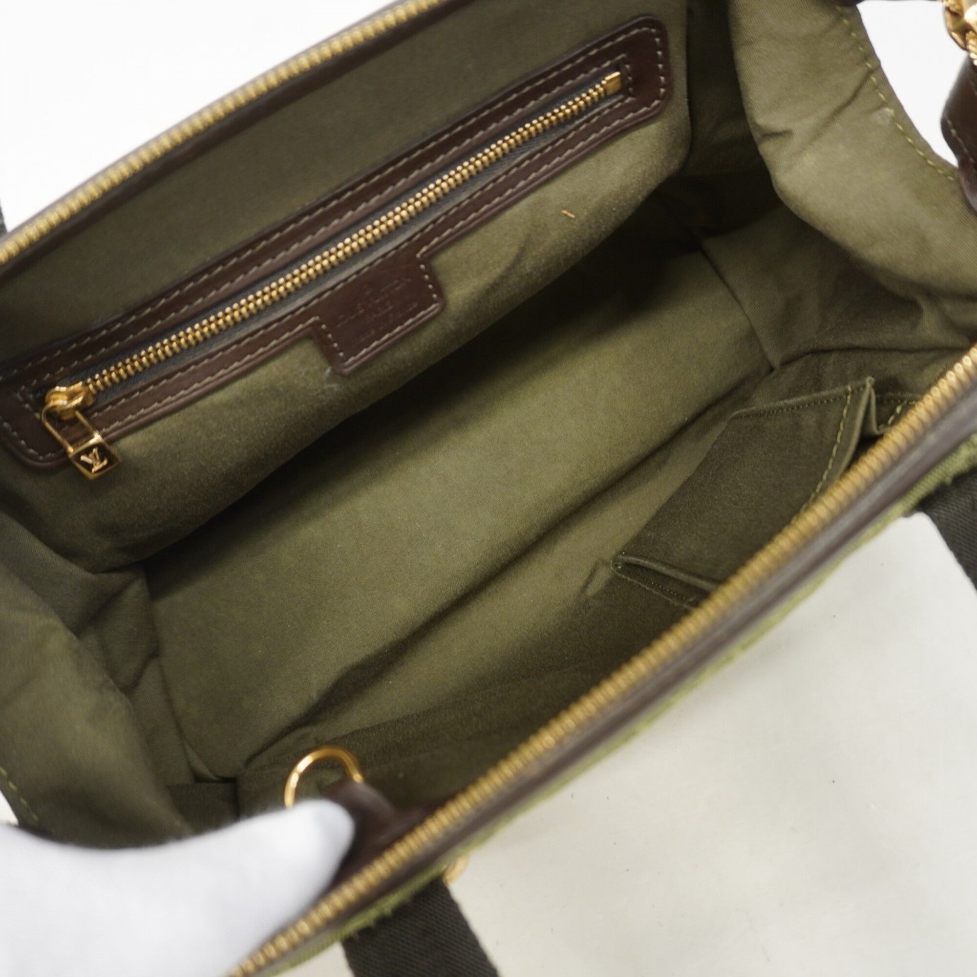 Louis Vuitton Tst Khaki Handbag (Pre-Owned)