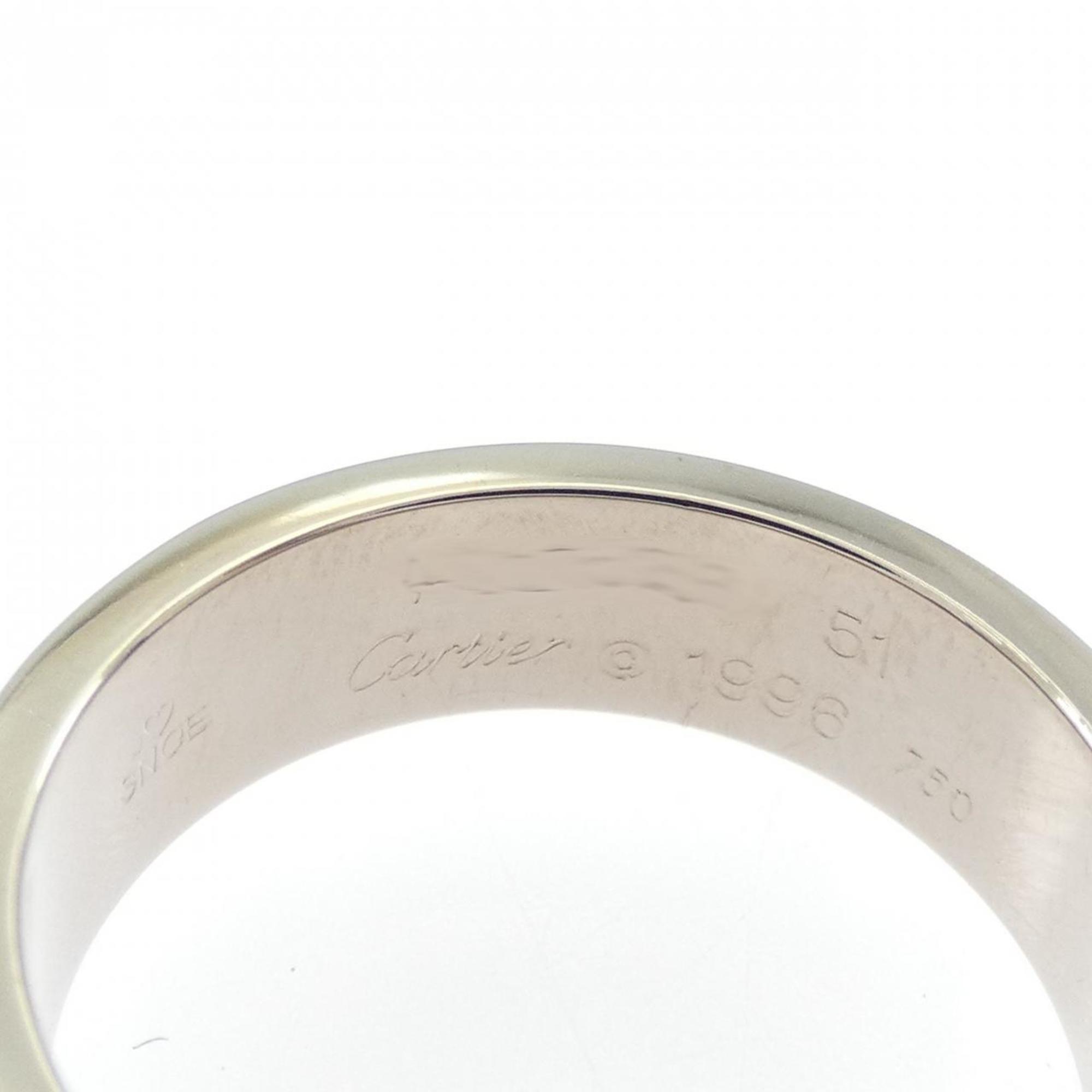 Cartier Love White Gold (18K) Band Ring (Pre-Owned)