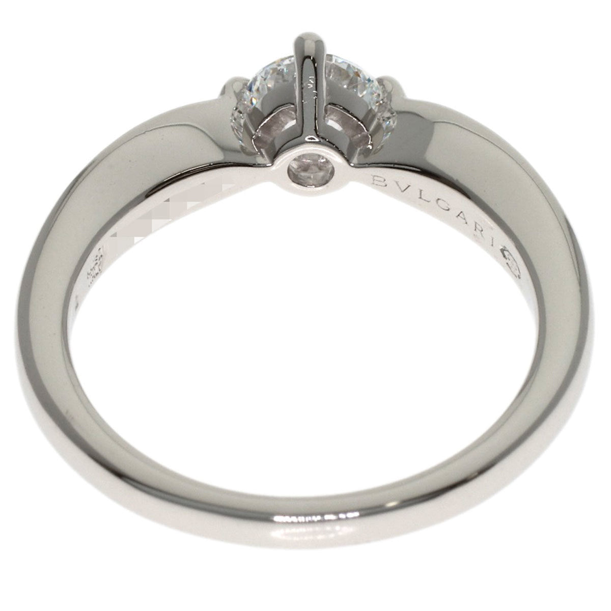 Bvlgari Platinum 950 Band Ring (Pre-Owned)