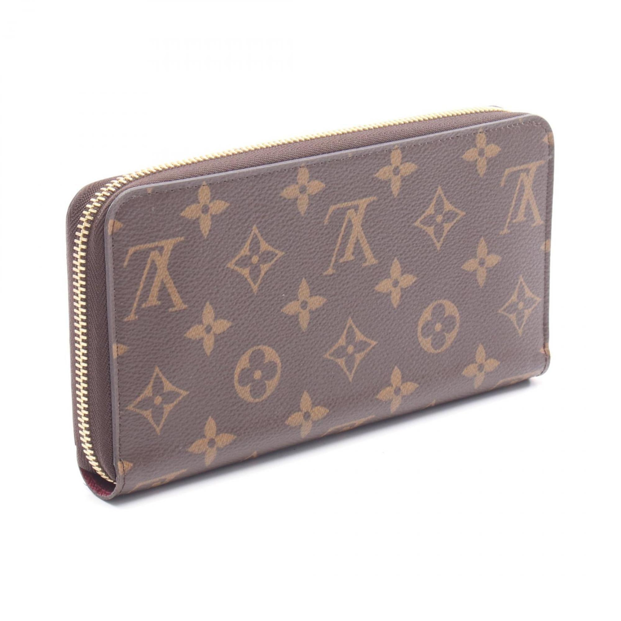 Louis Vuitton Brown Monogram Pink Monogram Long Wallet (Bi-Fold) (Pre-Owned)