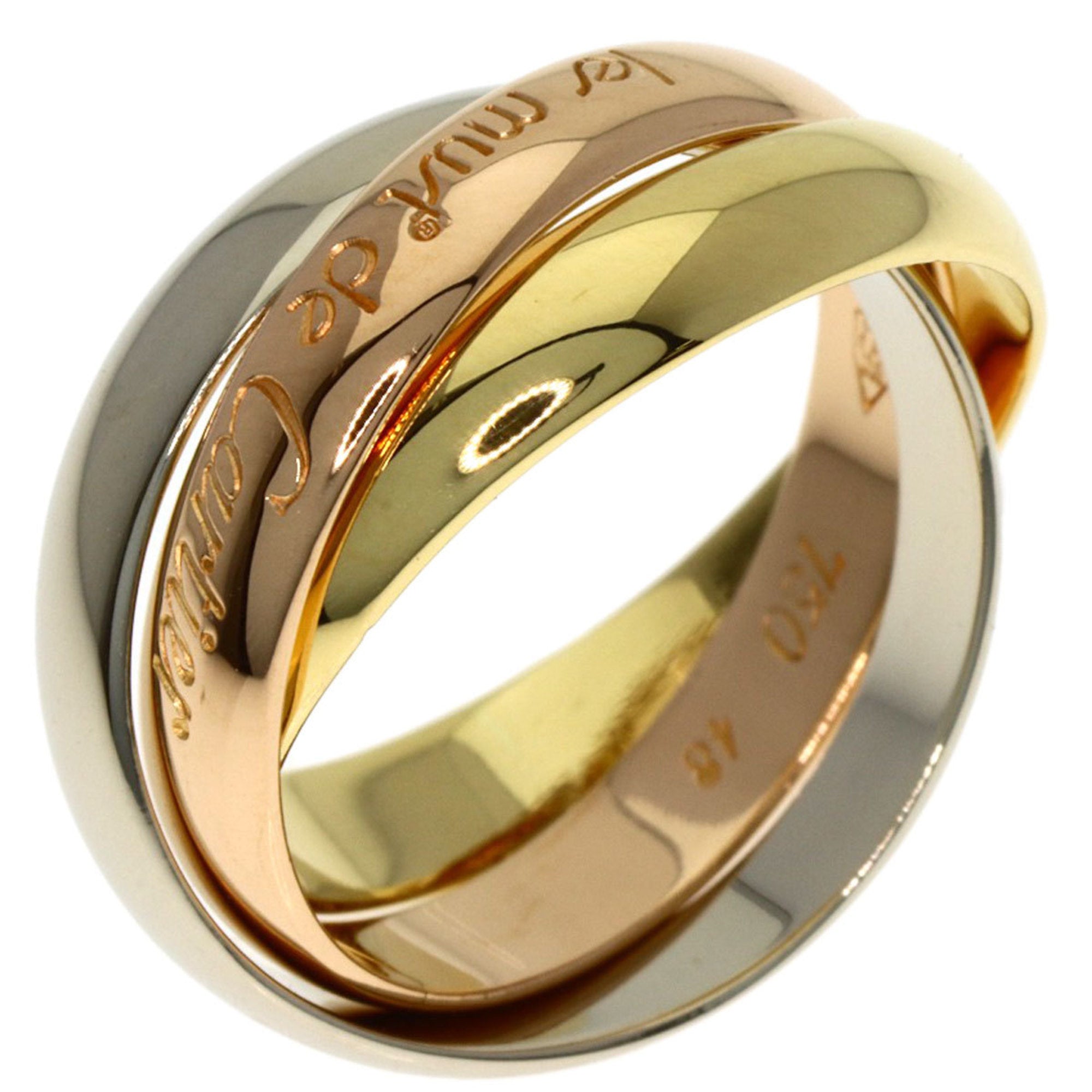 Cartier Yellow Yellow Gold (18K) Band Ring (Pre-Owned)