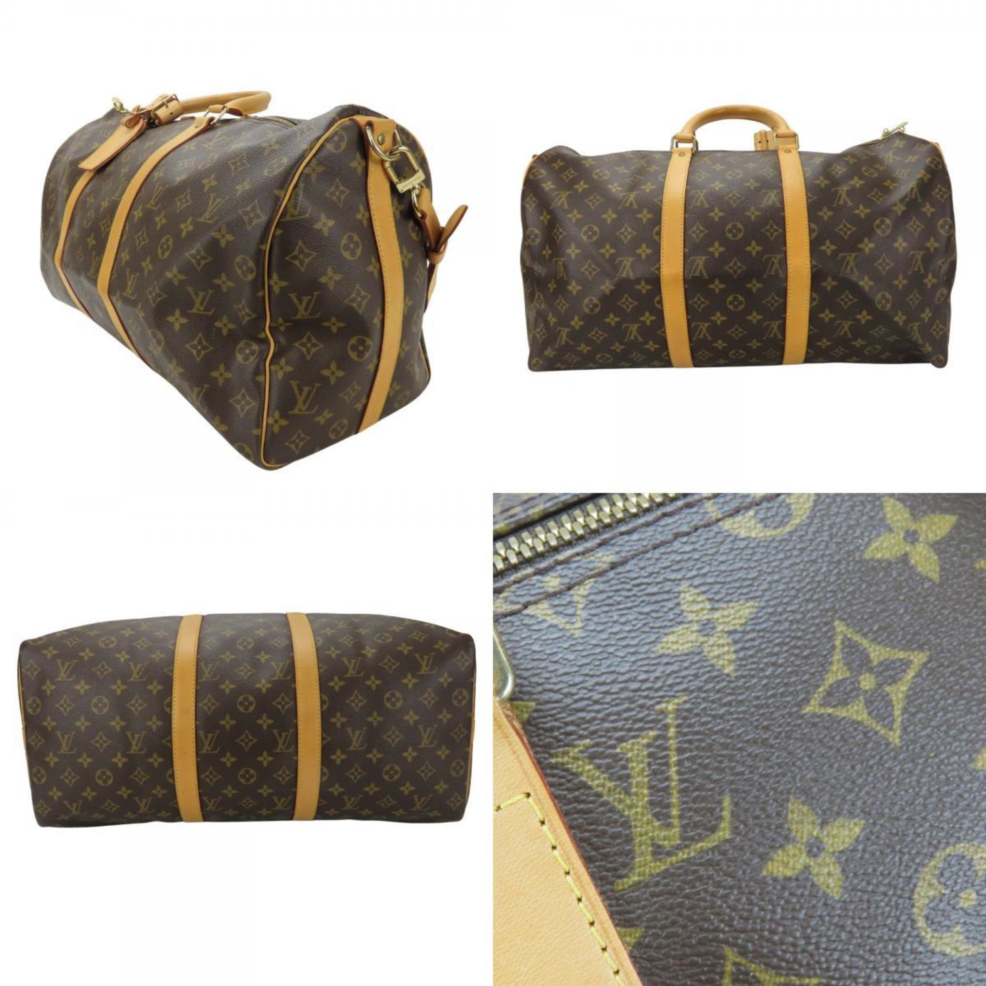 Louis Vuitton Monogram Brown Monogram Boston Bag (Pre-Owned)