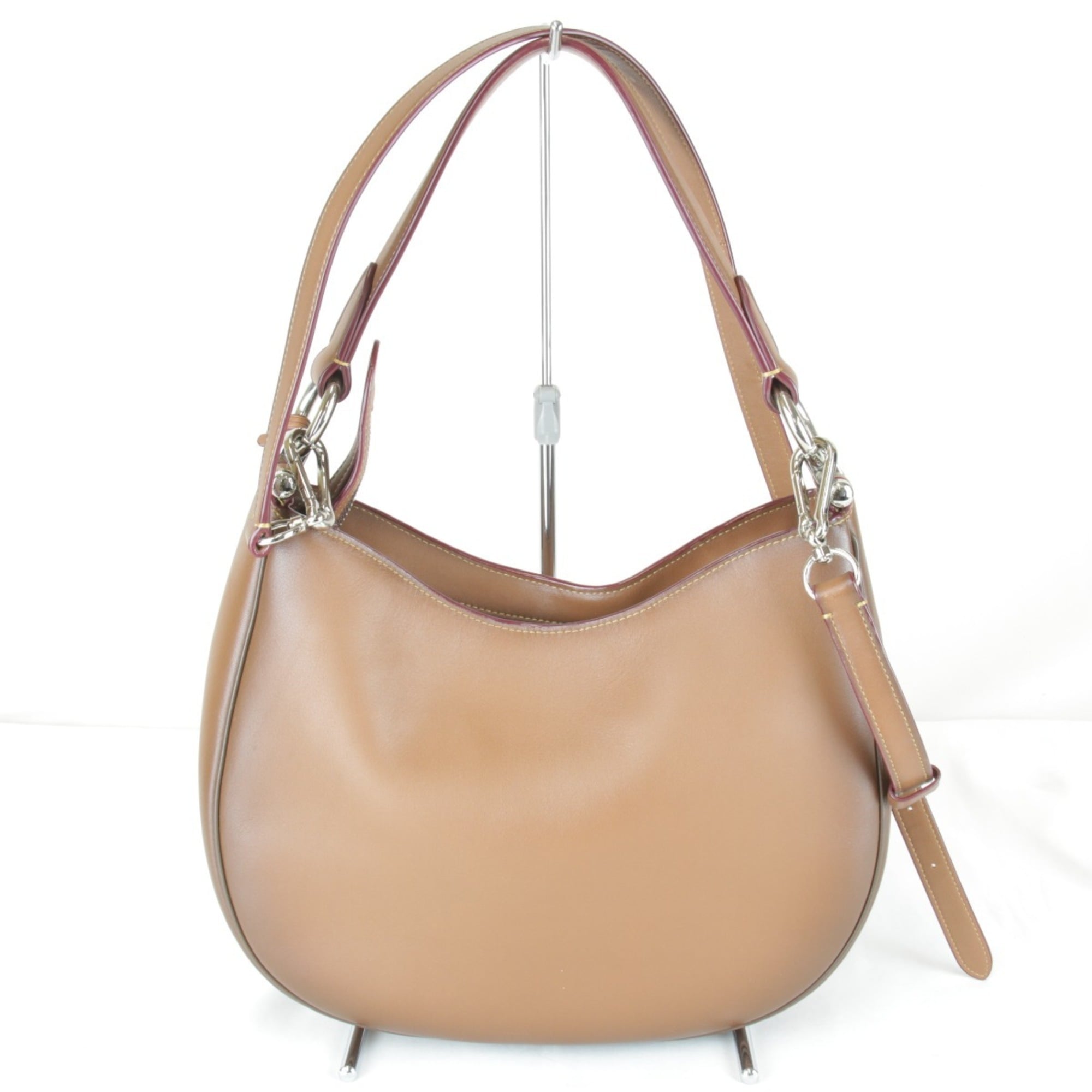 Coach Brown Leather Shoulder Bag (Pre-Owned)