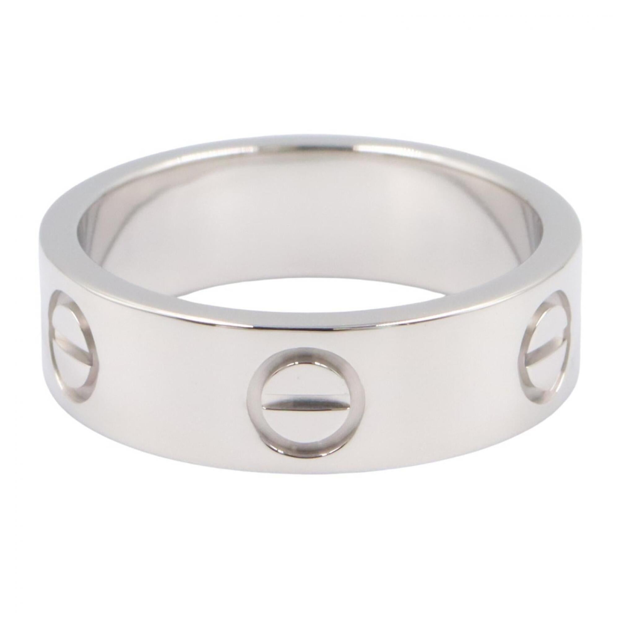 Cartier Silver White Gold (18K) Band Ring (Pre-Owned)