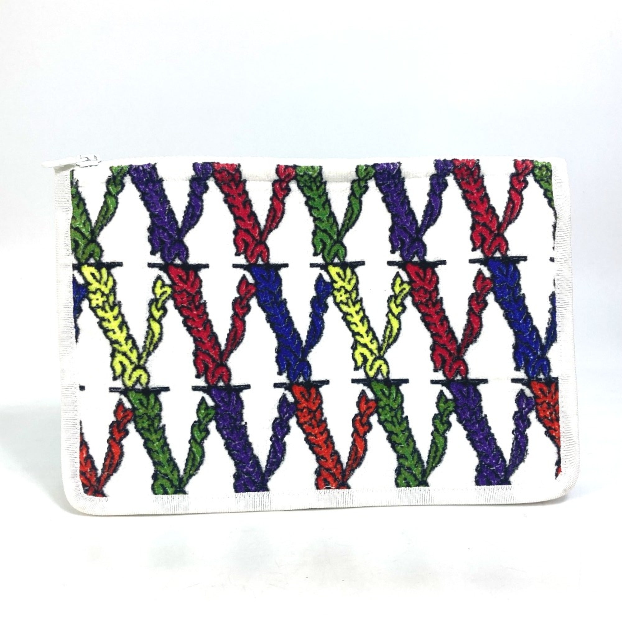 Versace White Other Clutch Bag (Pre-Owned)