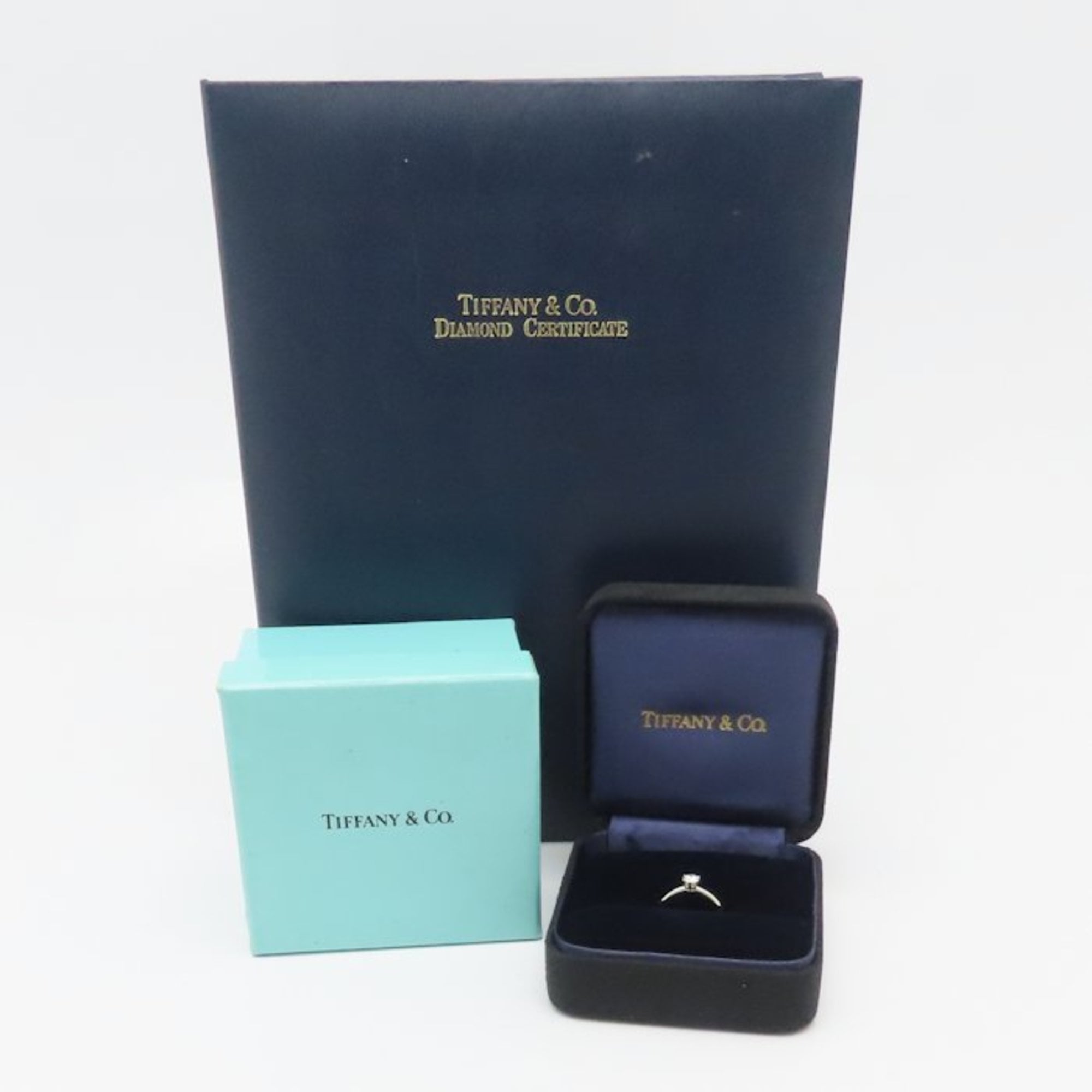 Tiffany Platinum 950 Band Ring (Pre-Owned)