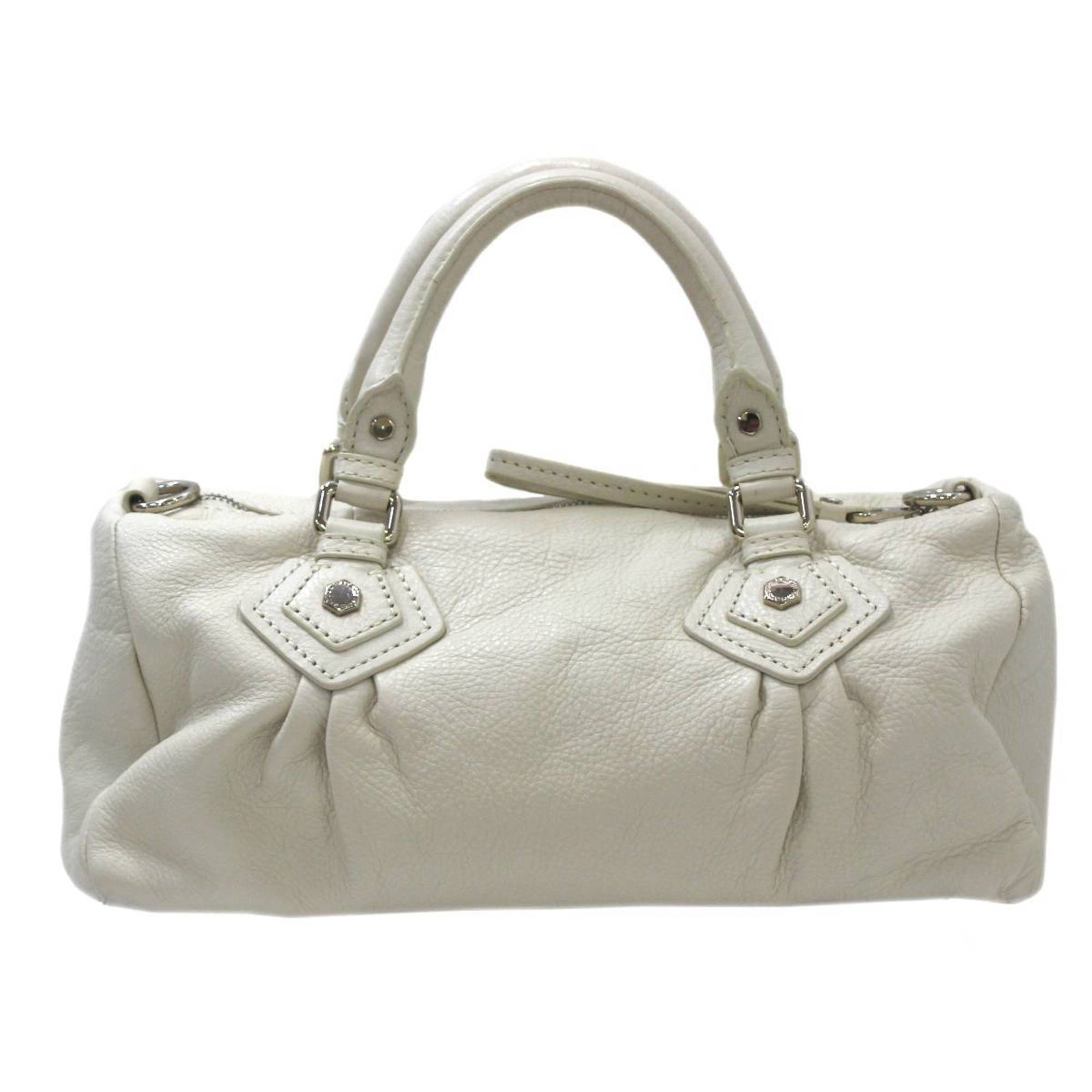 Marc By Marc Jacobs Off-White Handbag Shoulder Bag (Pre-Owned)