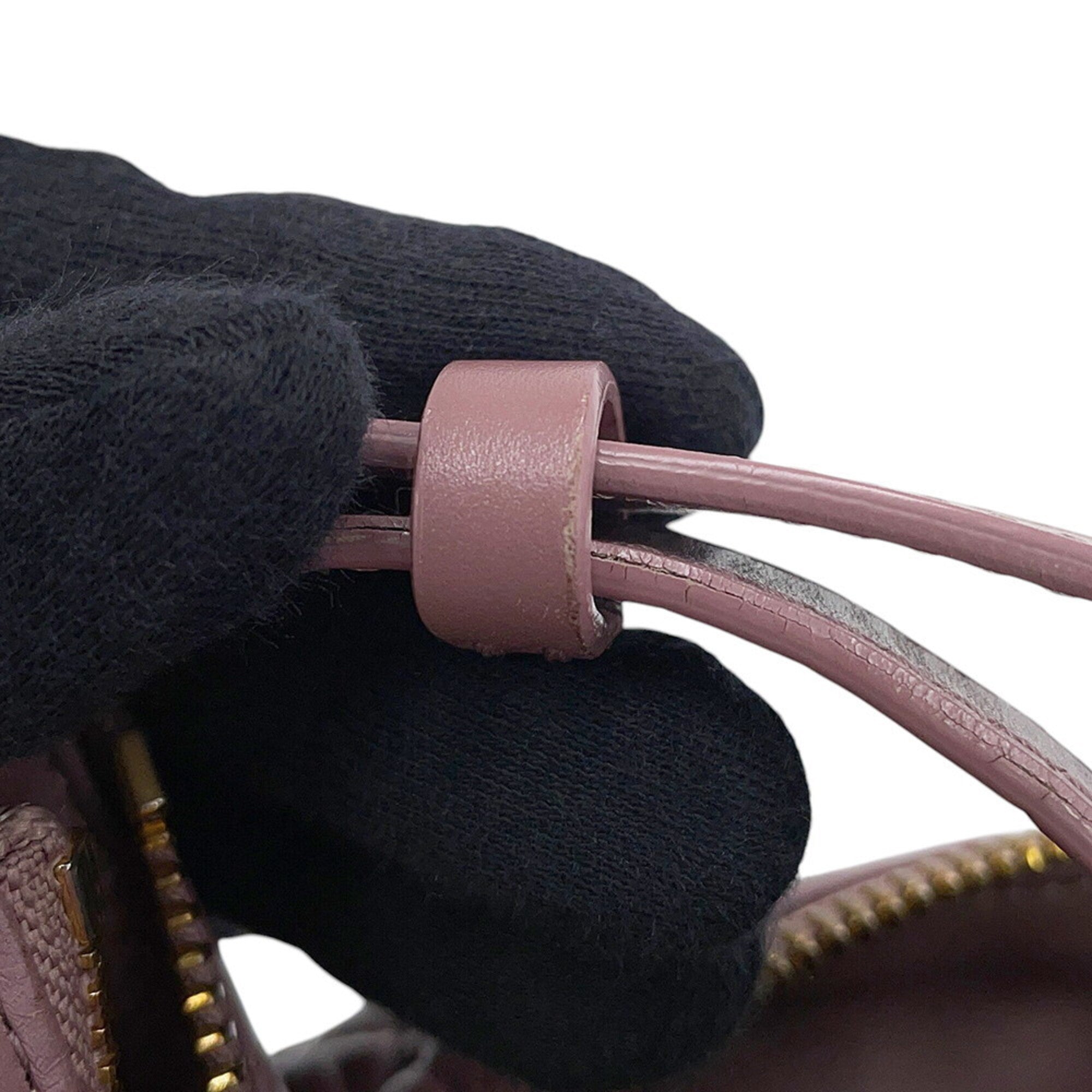 Christian Dior Gold Leather Handbag (Pre-Owned)