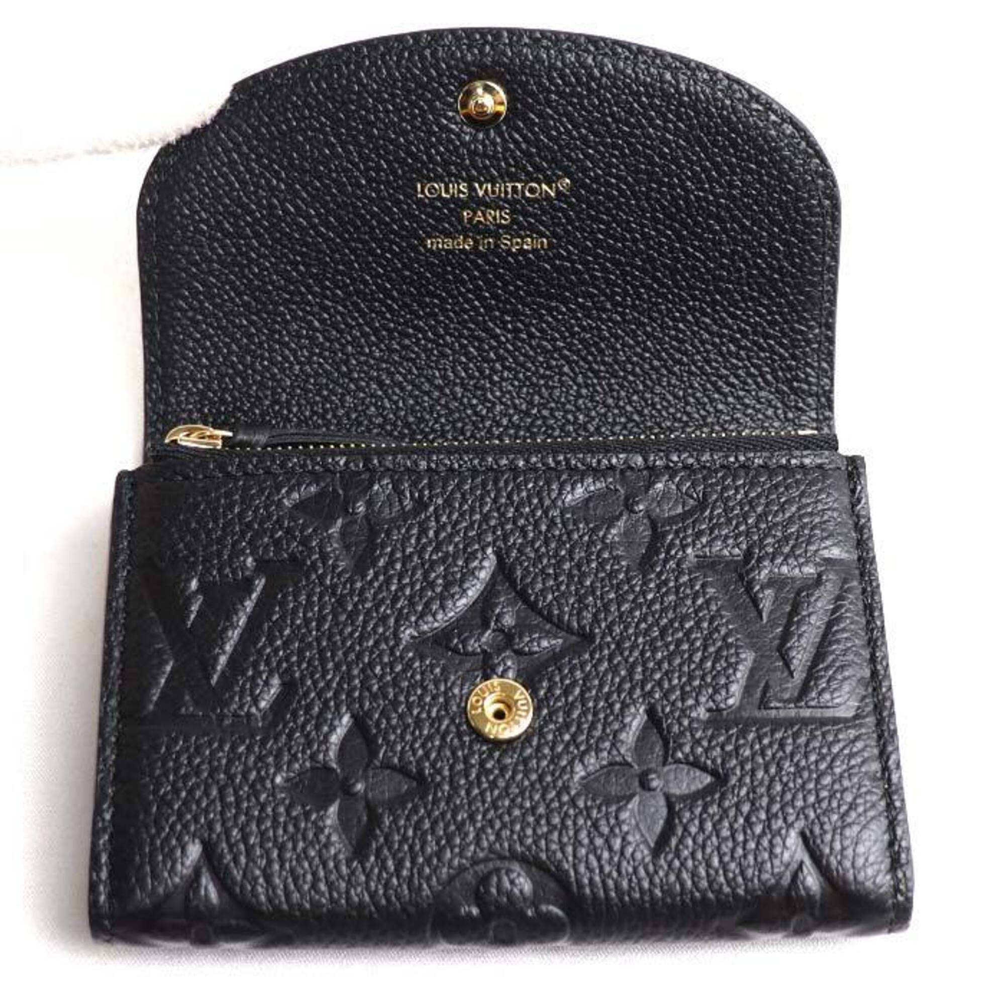Louis Vuitton Black Monogram Empreinte Coin Purse/Coin Case (Pre-Owned)