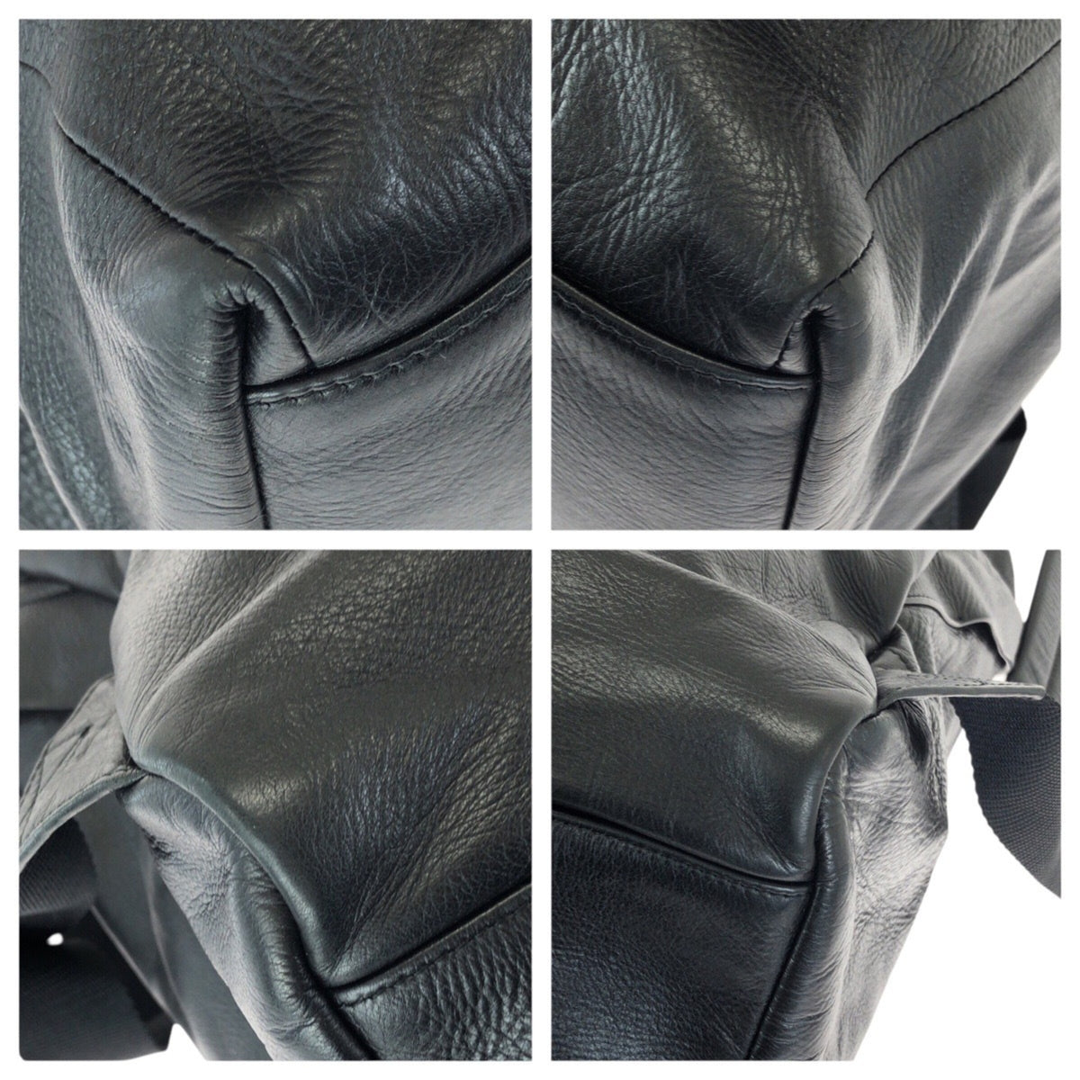 Balenciaga Black Leather Backpack (Pre-Owned)