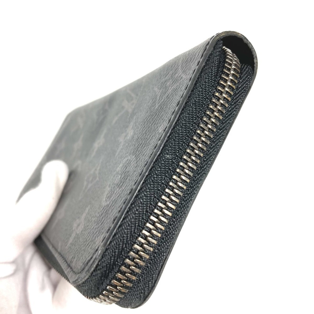 Louis Vuitton Monogram Eclipse Black Monogram Eclipse Long Wallet (Bi-Fold) (Pre-Owned)