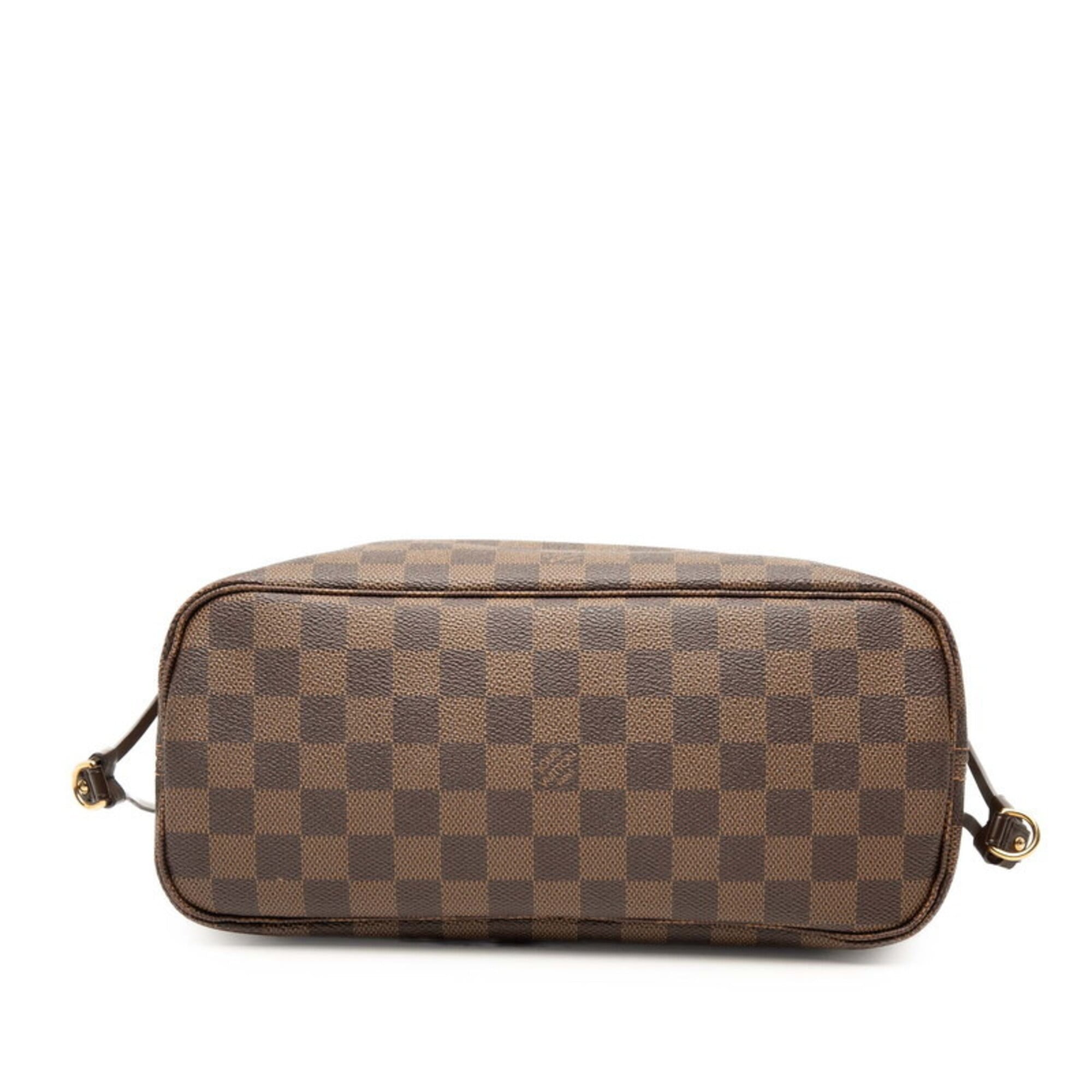 Louis Vuitton Damier Brown Pvc Leather Handbag Tote Bag (Pre-Owned)