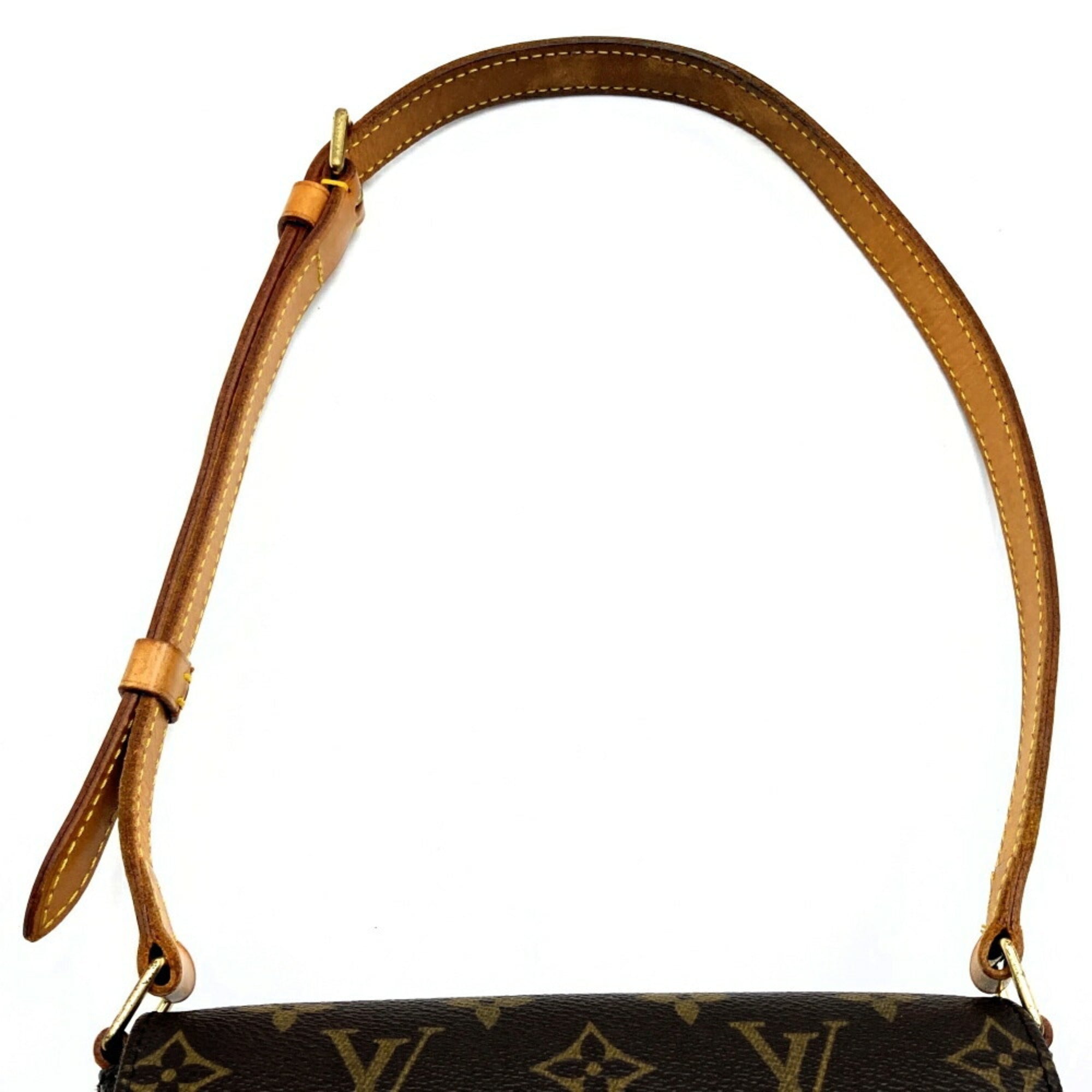 Louis Vuitton Brown Monogram Shoulder Bag (Pre-Owned)