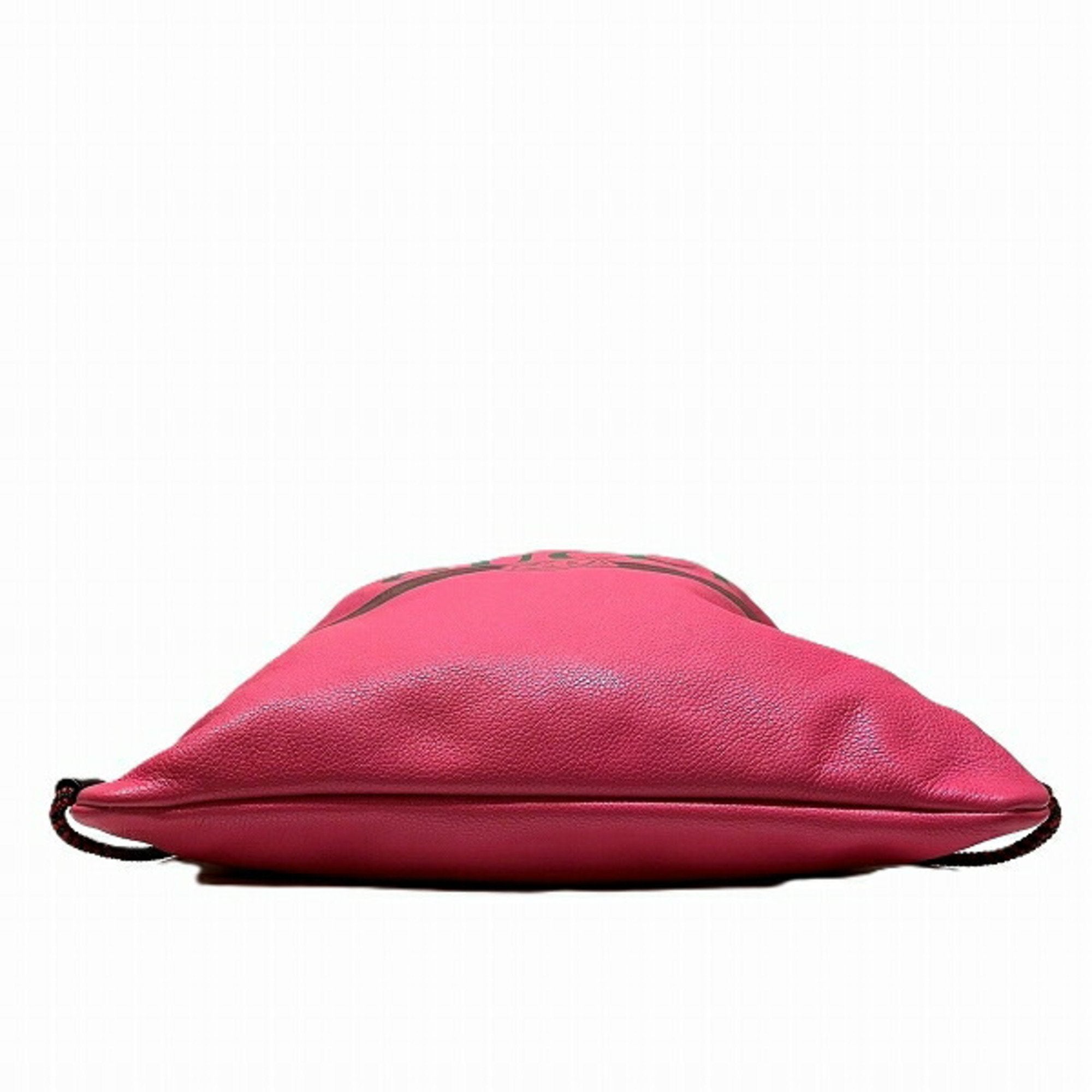 Gucci Pink Leather Backpack (Pre-Owned)