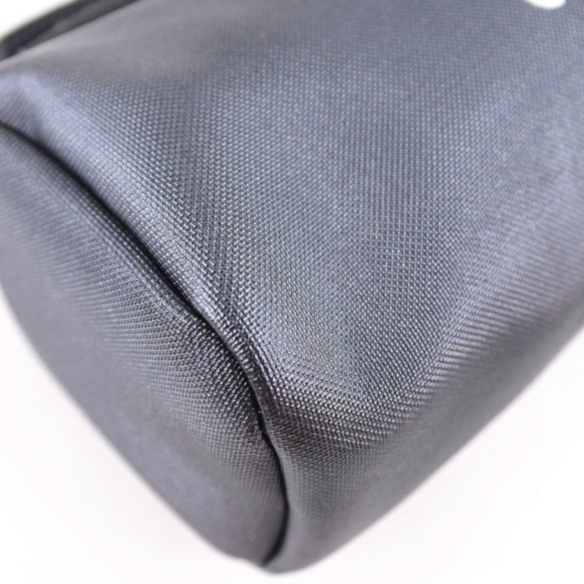 Chanel Gray Nylon Pouch (Pre-Owned)