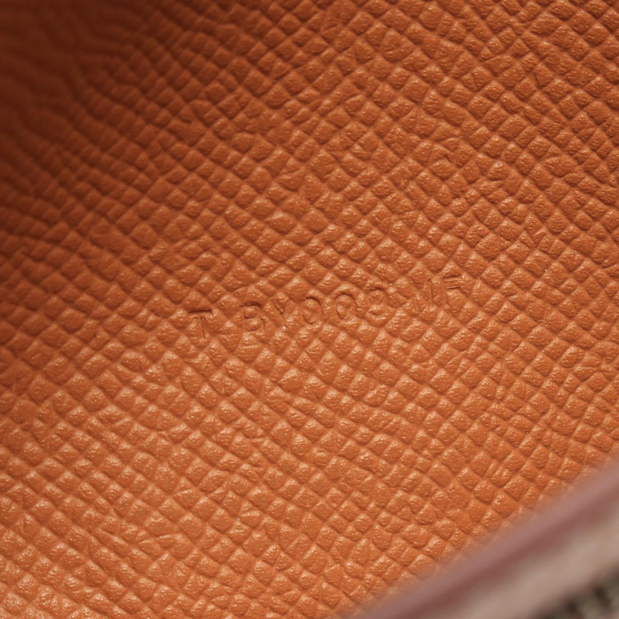 Hermes Brown Gold Brown Epsom Leather Long Wallet (Bi-Fold) (Pre-Owned)