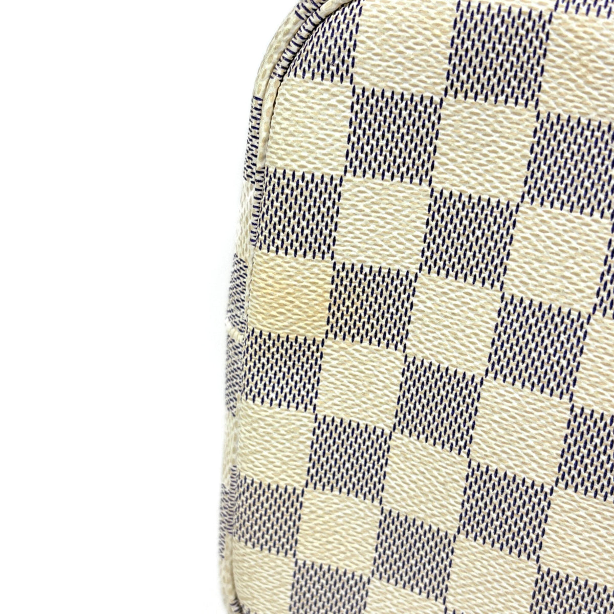 Louis Vuitton White Damier Azur Tote Bag (Pre-Owned)