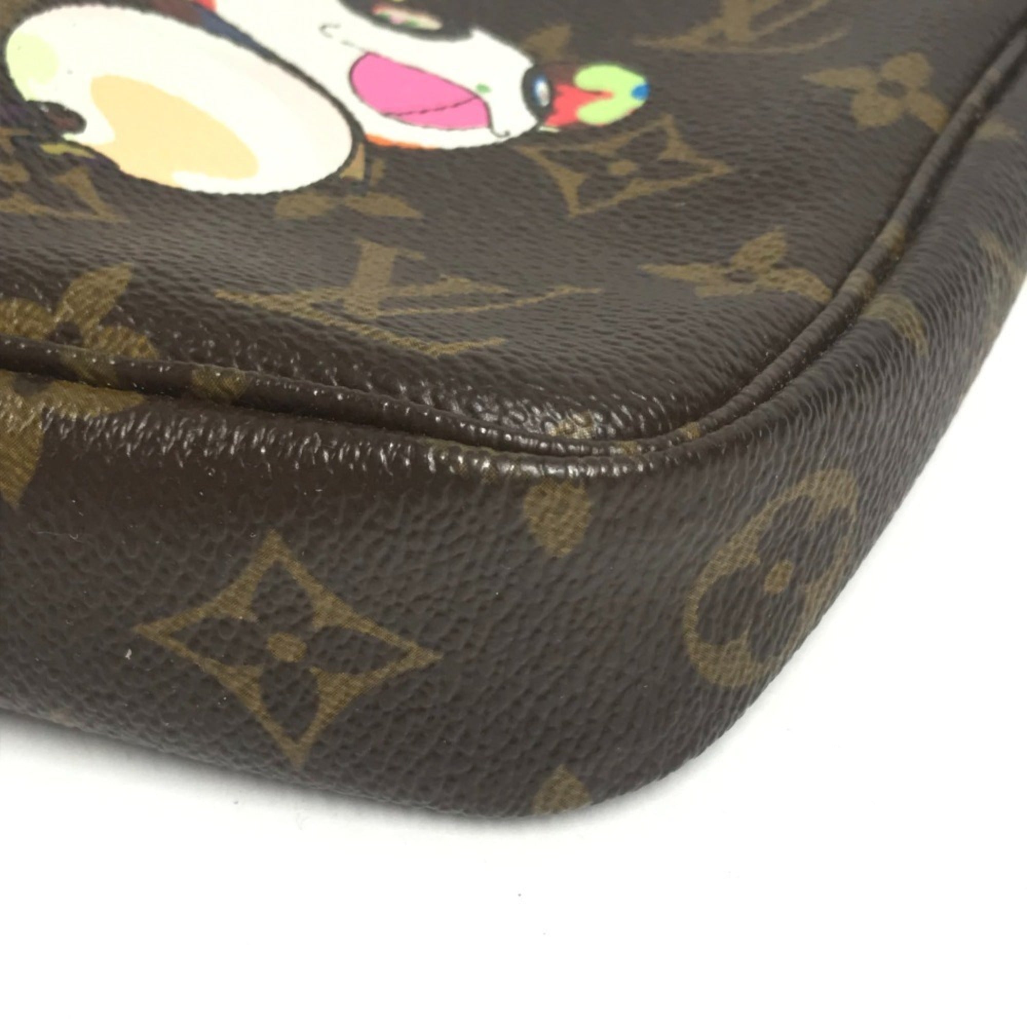 Louis Vuitton Brown Monogram Panda Monogram Handbag Pouch Shoulder Bag (Pre-Owned)