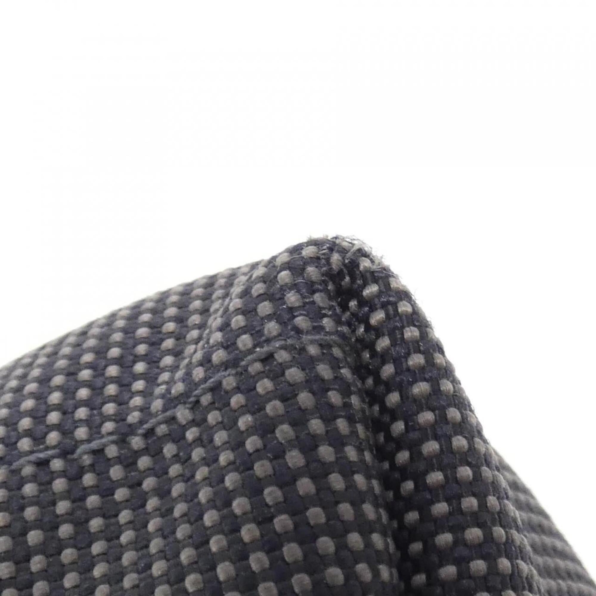 Hermes Black Canvas Handbag (Pre-Owned)