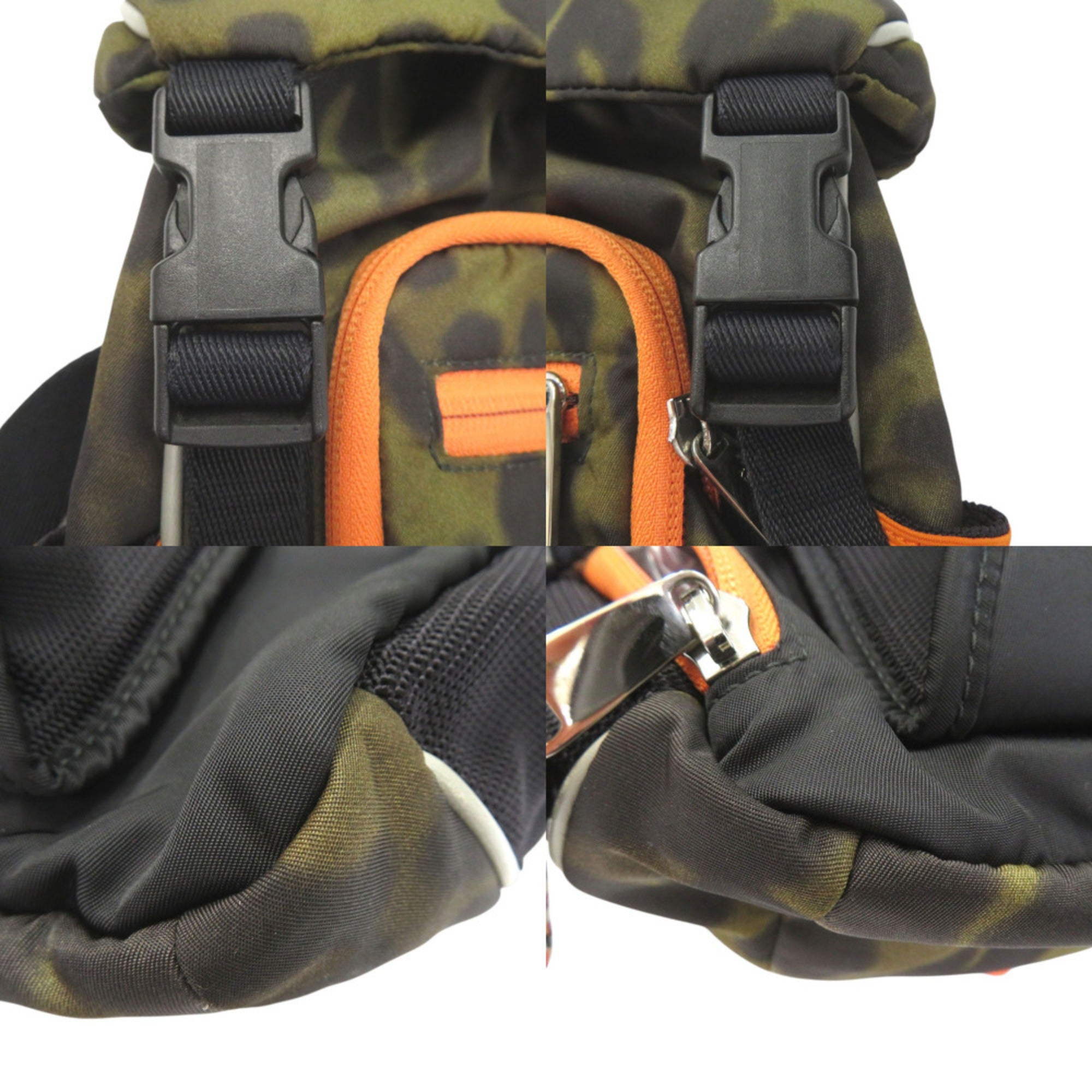 Burberry Khaki Nylon Sling Bag (Pre-Owned)