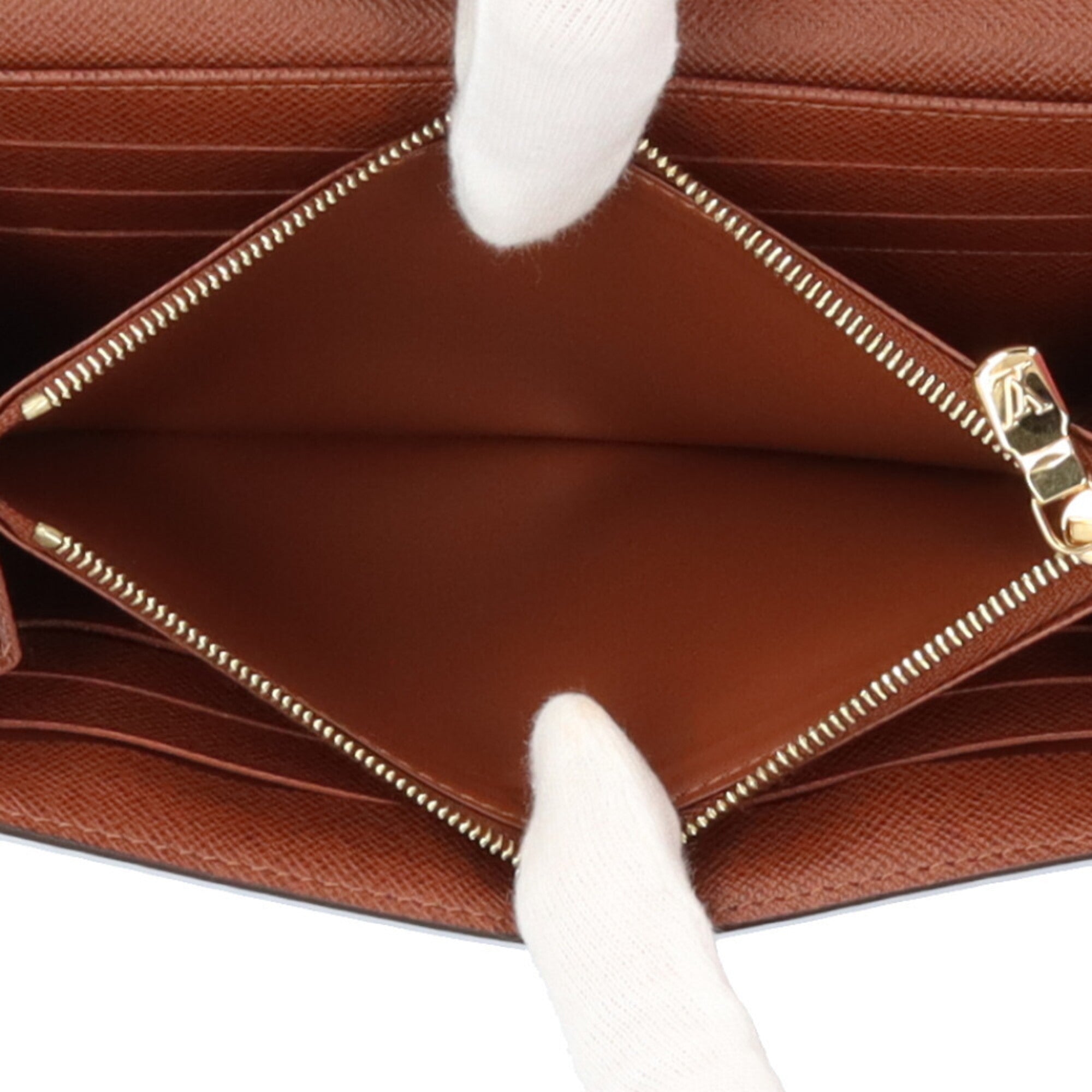 Louis Vuitton Monogram Brown Monogram Long Wallet (Bi-Fold) (Pre-Owned)