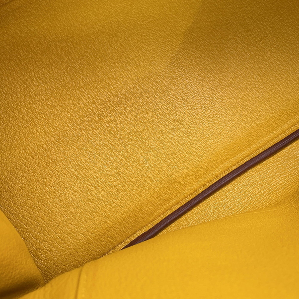 Hermes Gold Yellow Togo Leather Swift Leather Handbag (Pre-Owned)