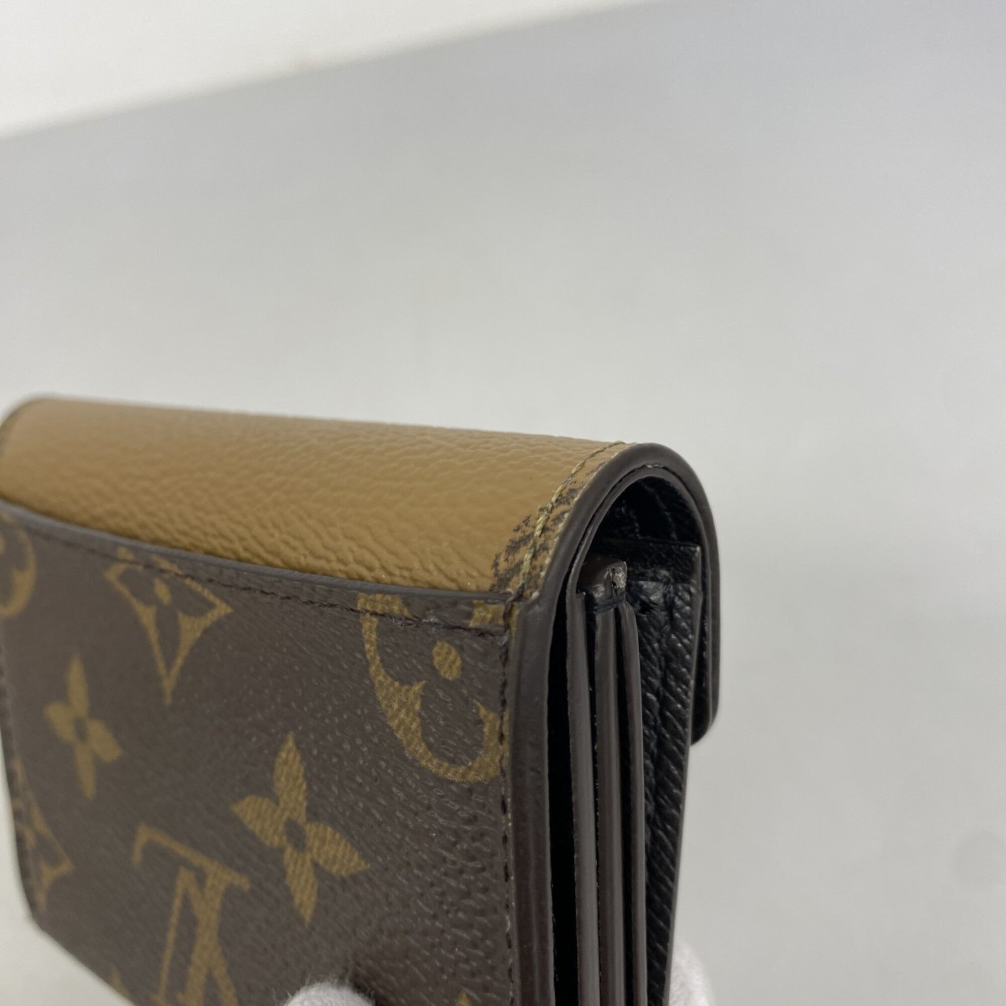 Louis Vuitton Brown Wallet (Tri-Fold) (Pre-Owned)