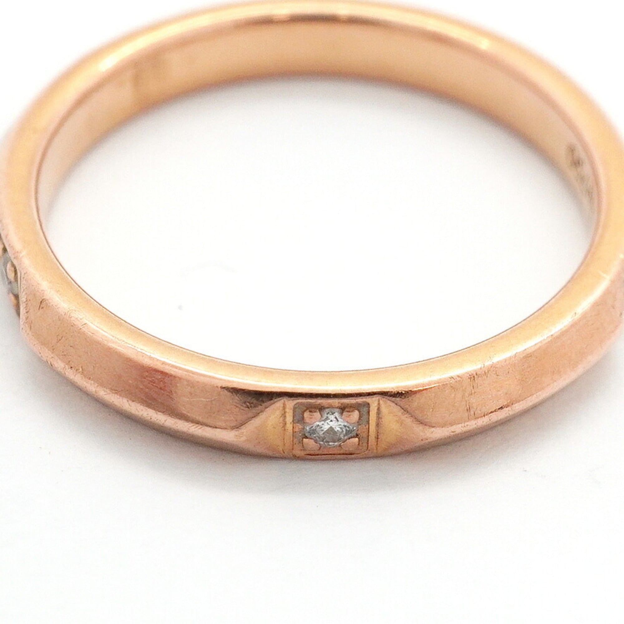 Tiffany Pink Gold (18K) Band Ring (Pre-Owned)