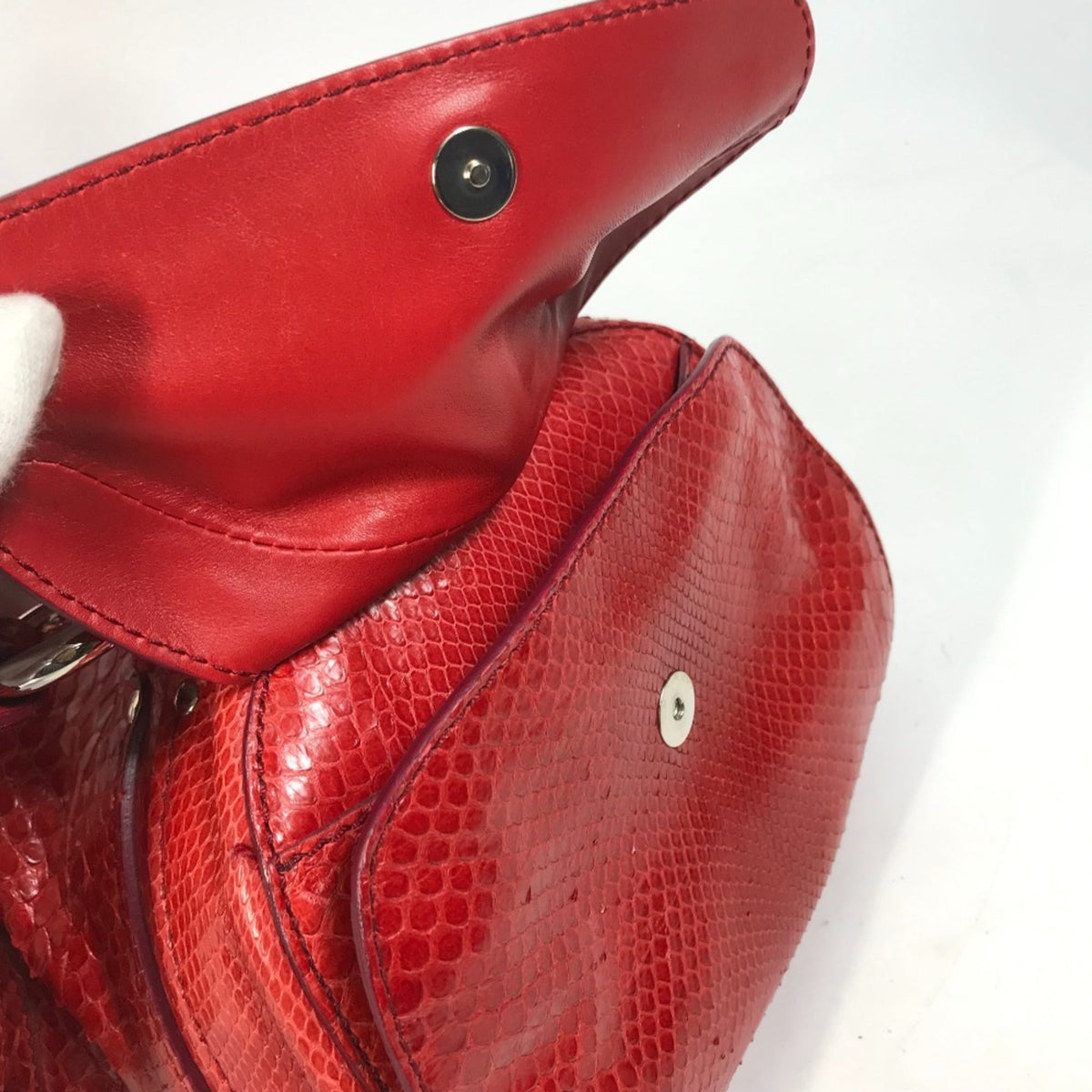 Celine Red Other Boston Bag (Pre-Owned)