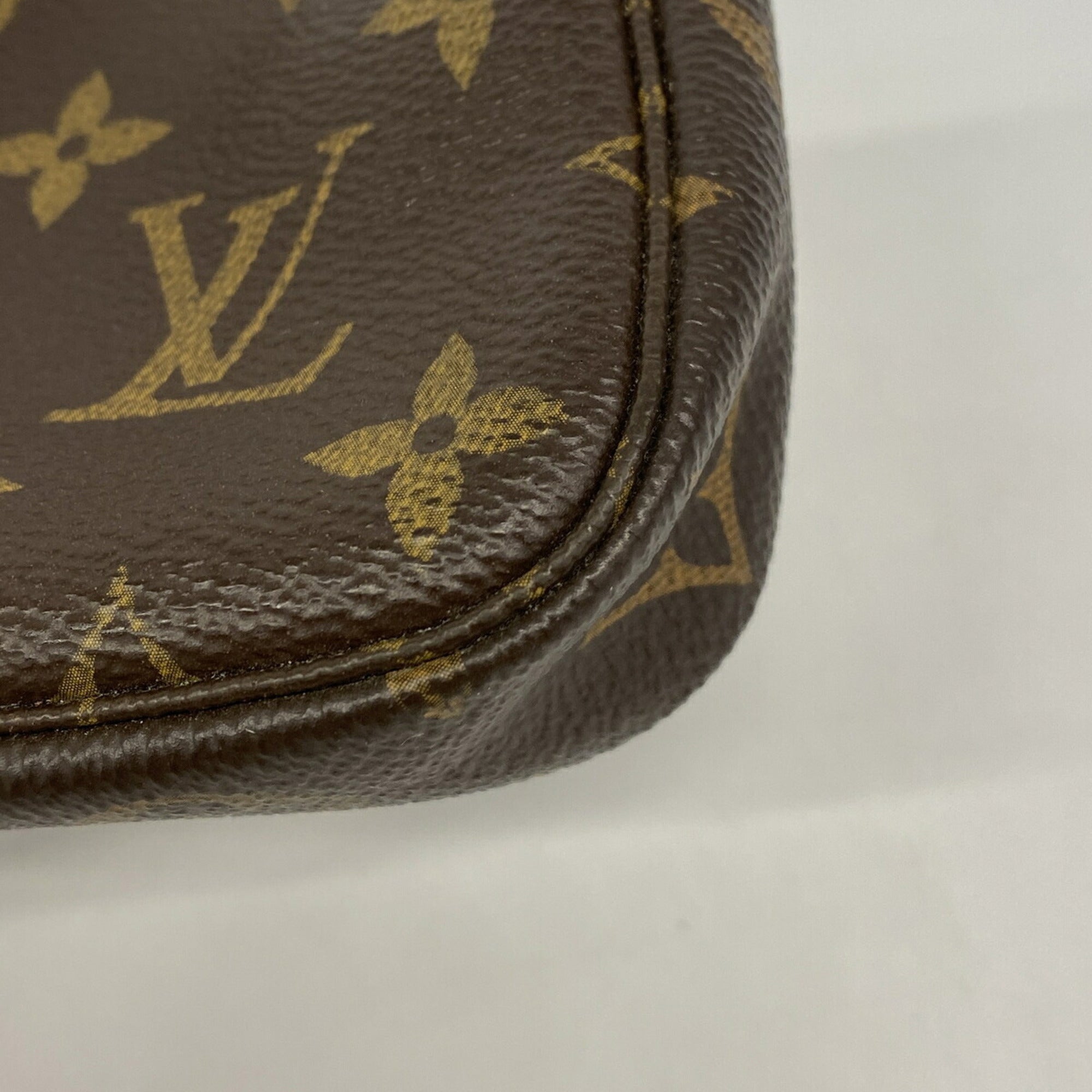 Louis Vuitton Brown Pouch (Pre-Owned)